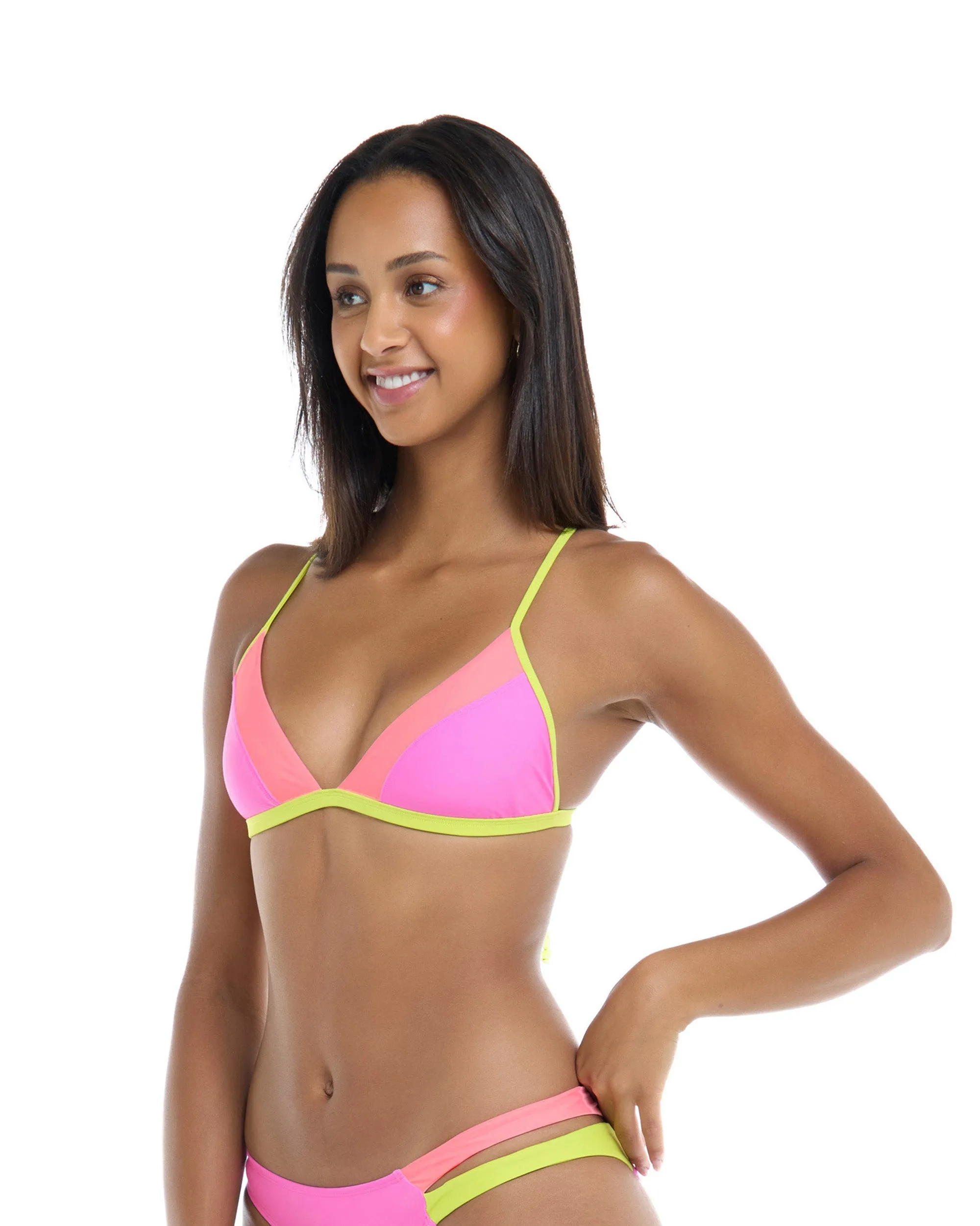 Rays Evelyn Fixed Triangle Bikini Top - Sugar Plum sold by Body Glove product image thumbnail 3