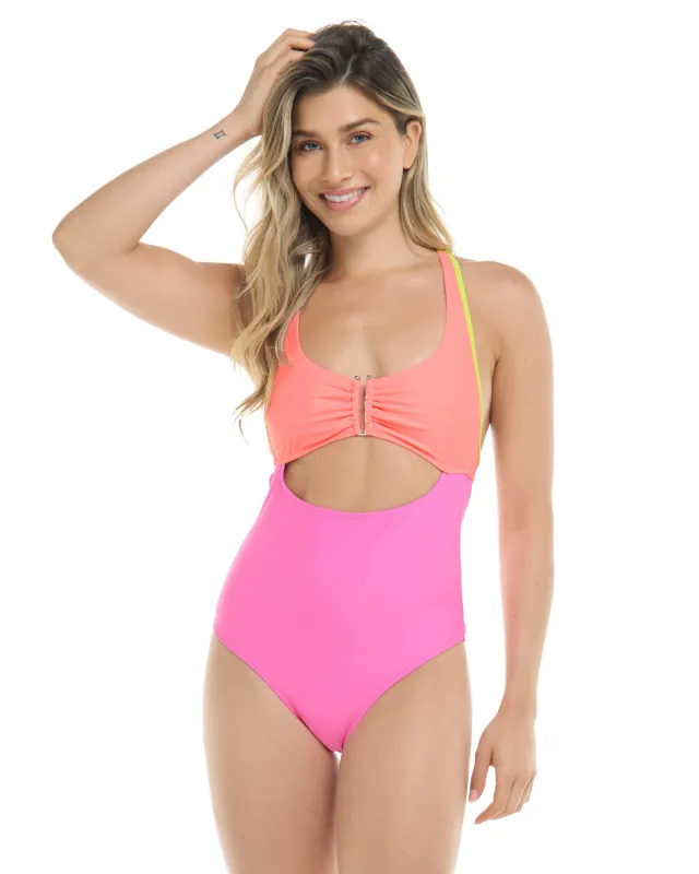 Rays Eleonore One-Piece Swimsuit - Sugar Plum made by Body Glove