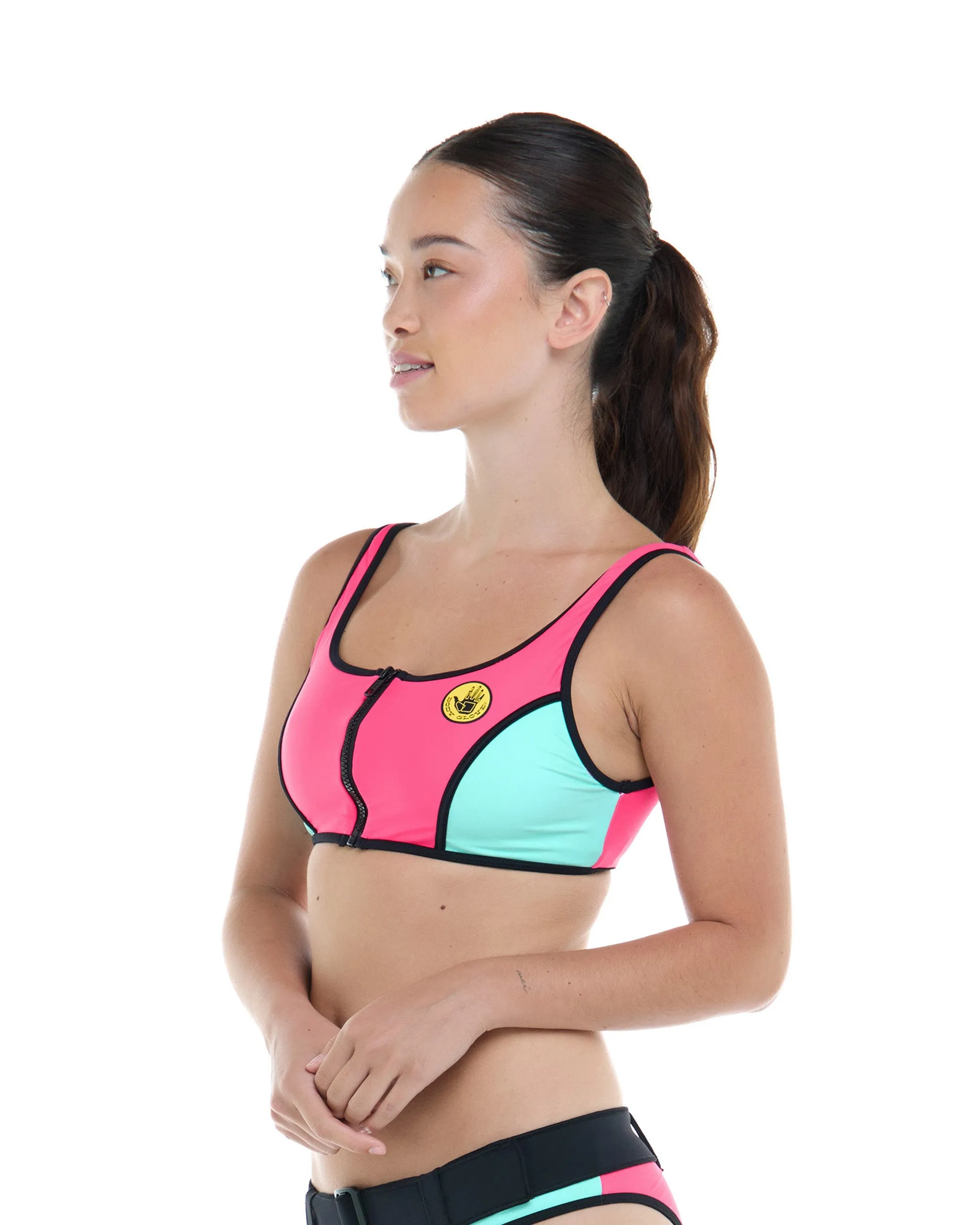 Groove You Spin Me Crop Top - Groove / Bubble Gum sold by Body Glove product image thumbnail 5