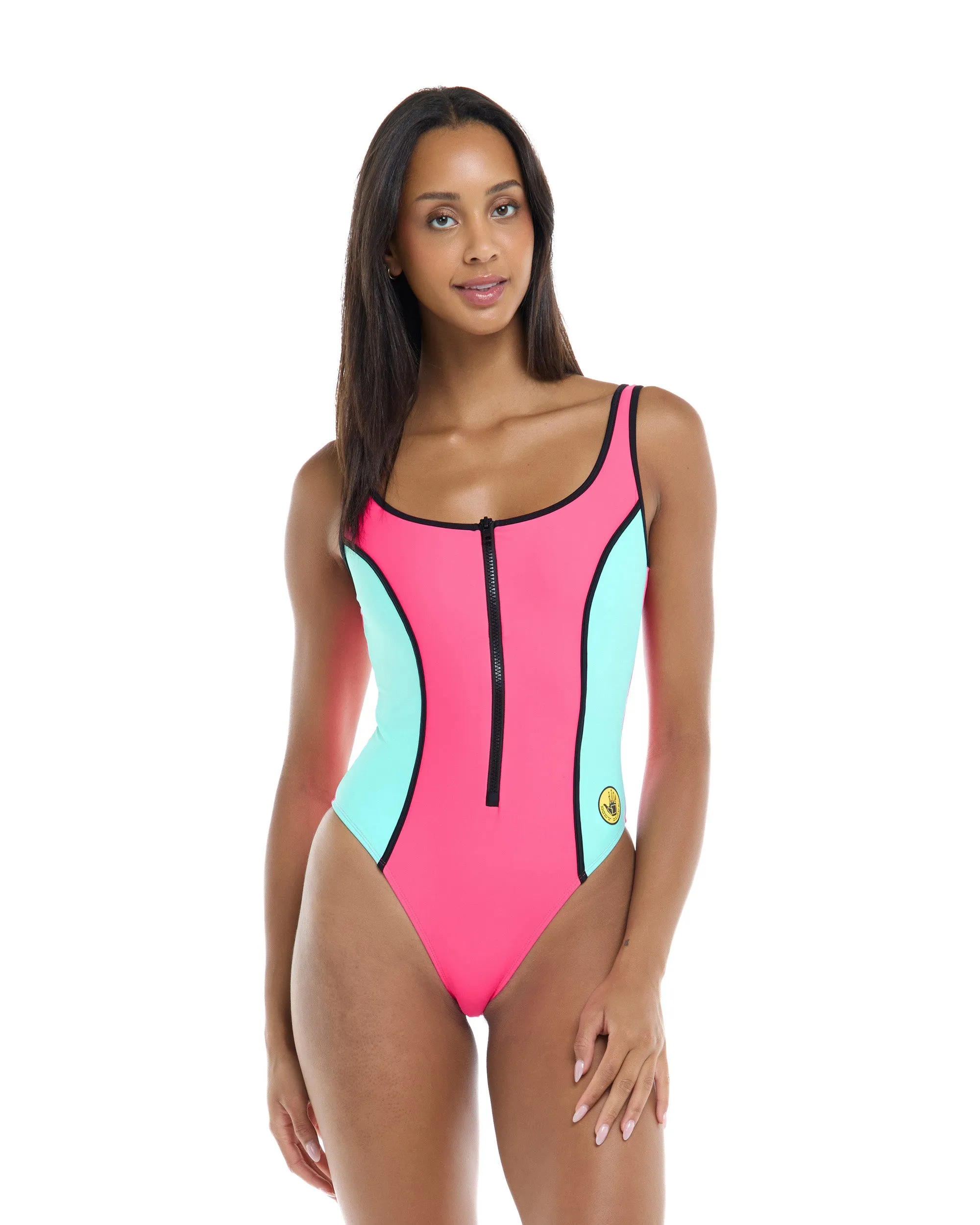 Groove Time After Time One-Piece Swimsuit - Groove / Bubble Gum sold by Body Glove product image thumbnail 4
