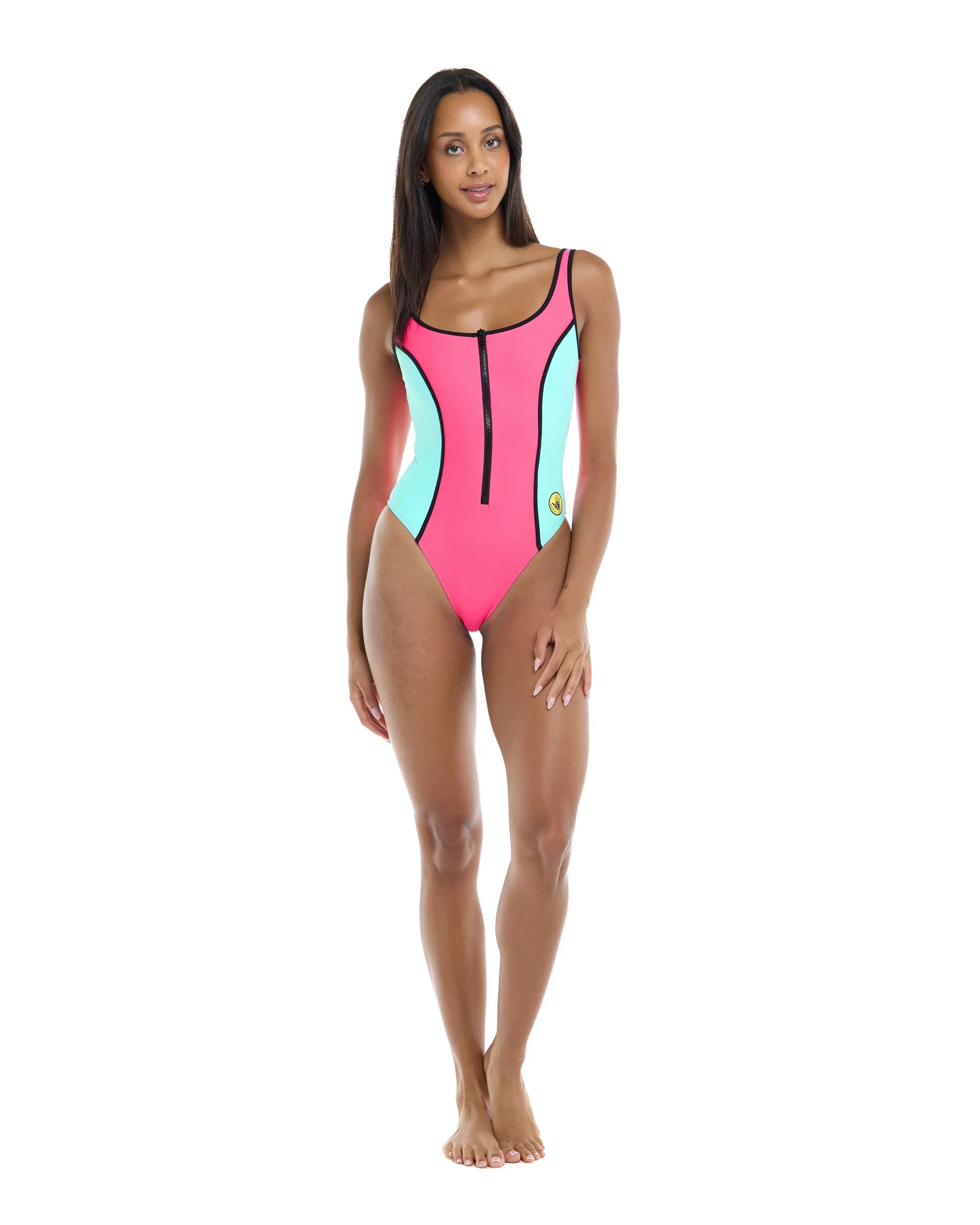 Groove Time After Time One-Piece Swimsuit - Groove / Bubble Gum sold by Body Glove product image thumbnail 5