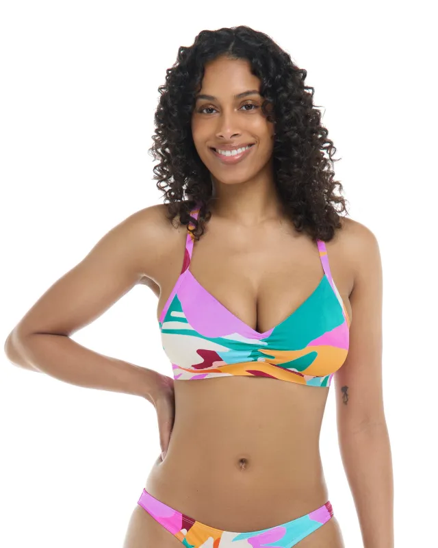 Hype Drew D-F Cup Swim Top - Multi / Hype made by Body Glove