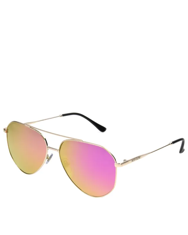 Women's BGL1903 Polarized Aviator Sunglasses - Pink sold by Body Glove