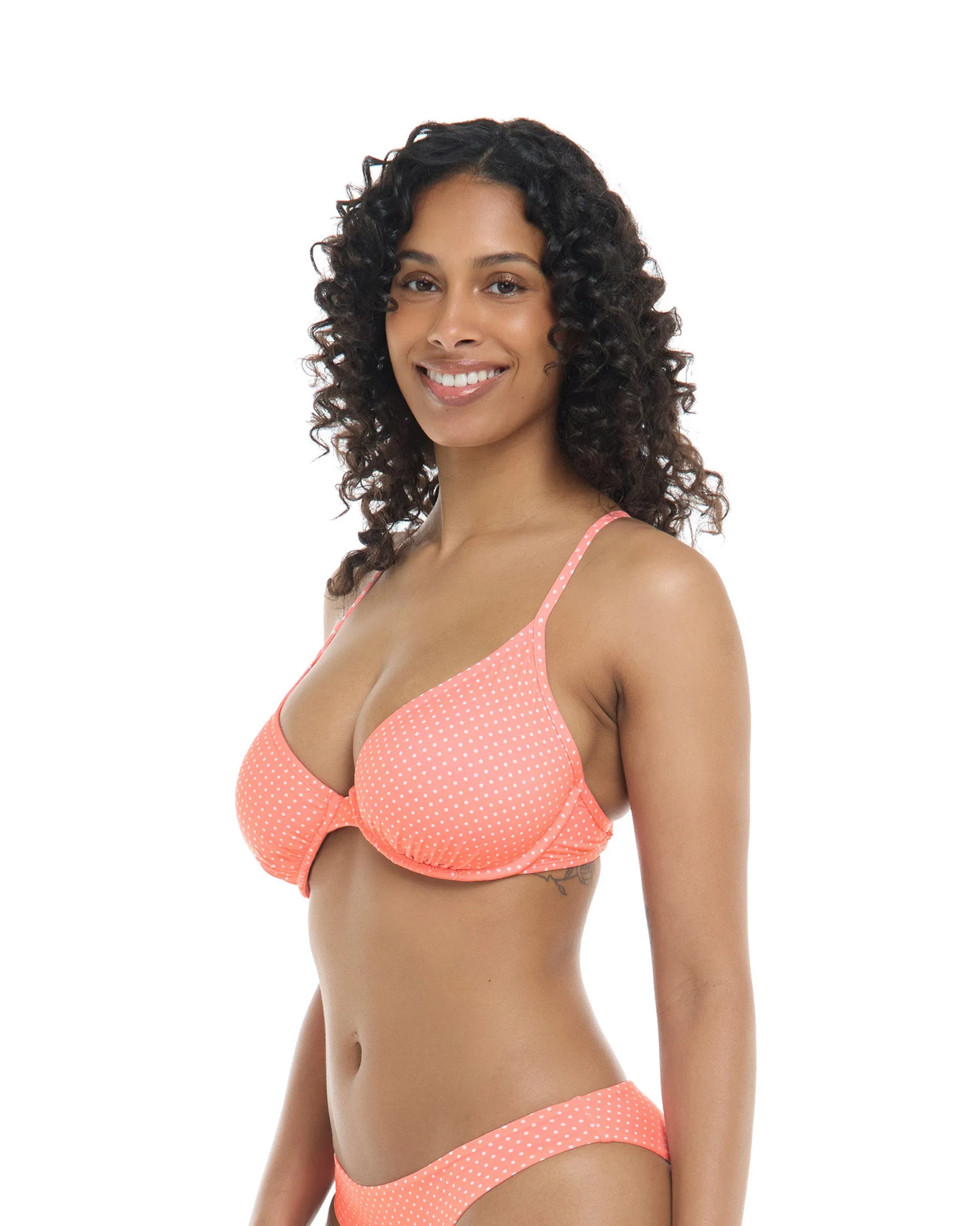 Spritz Solo D-F Cup Bikini Top - Coral sold by Body Glove product image thumbnail 2