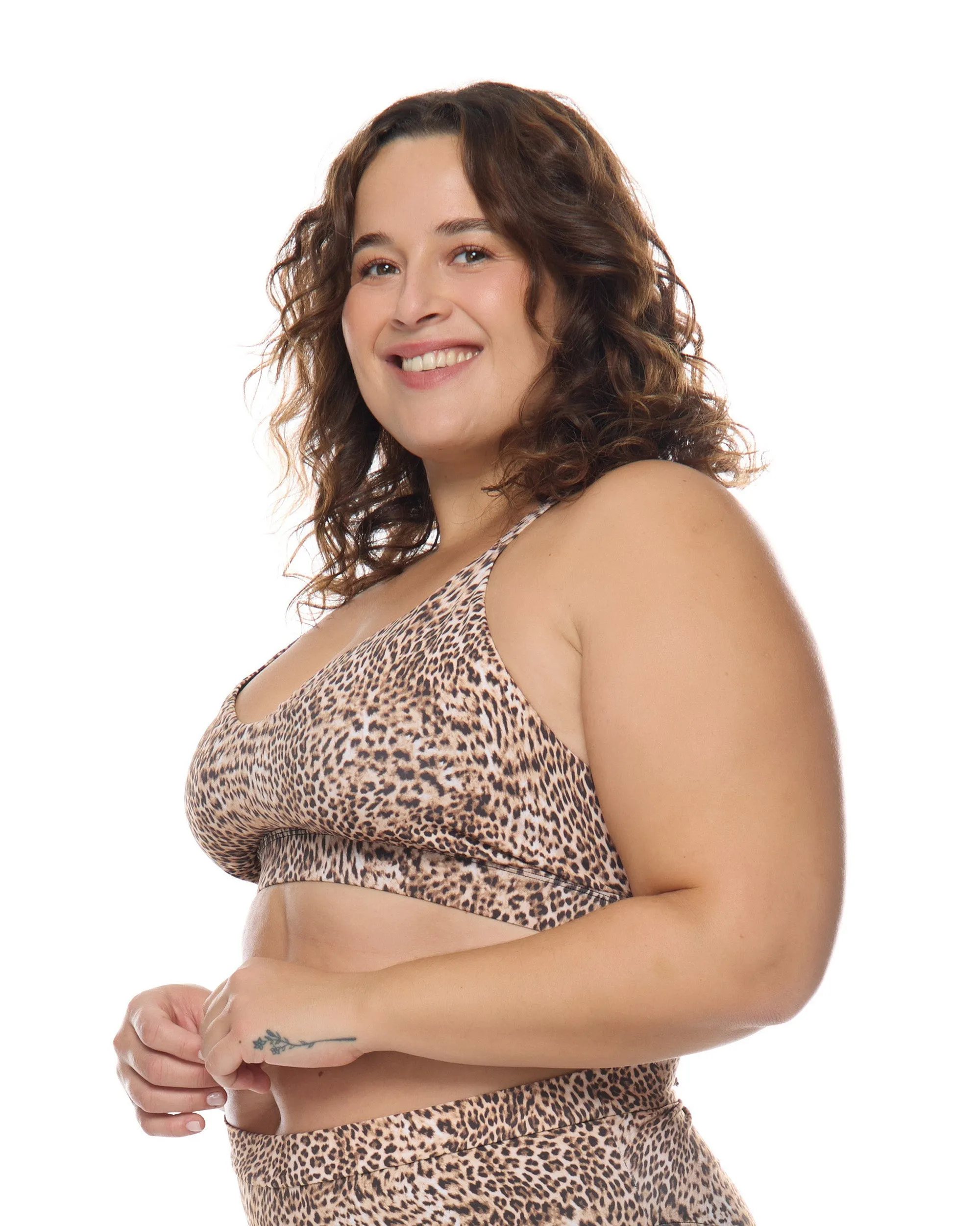 Primal Ruth Plus Size Fixed Triangle Swim Top - Black sold by Body Glove product image thumbnail 3