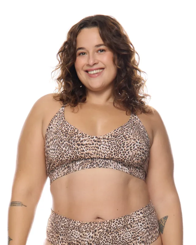 Primal Ruth Plus Size Fixed Triangle Swim Top - Black sold by Body Glove