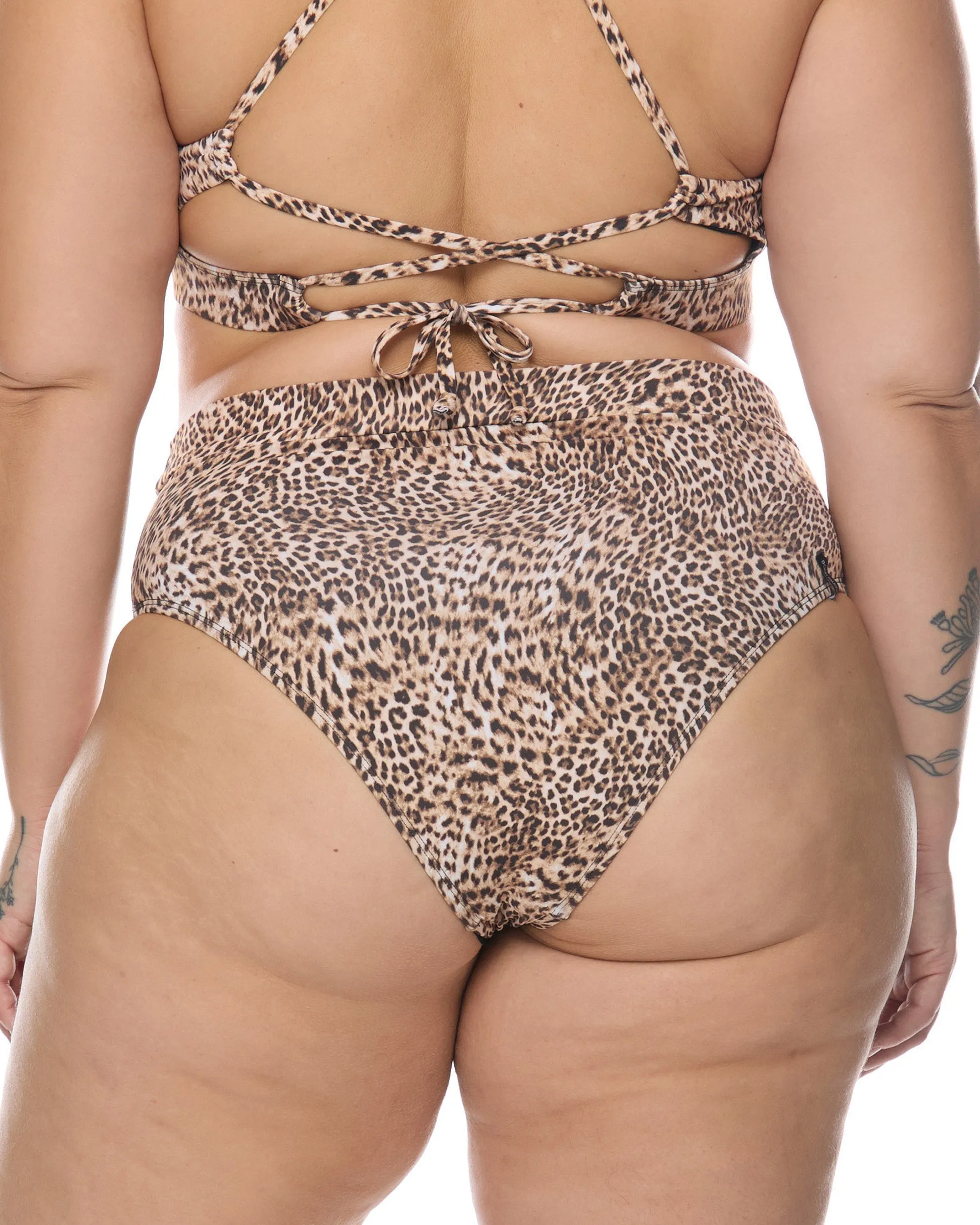 Primal Marlee Plus Size High-Waist Bikini Bottom - Black sold by Body Glove product image thumbnail 2