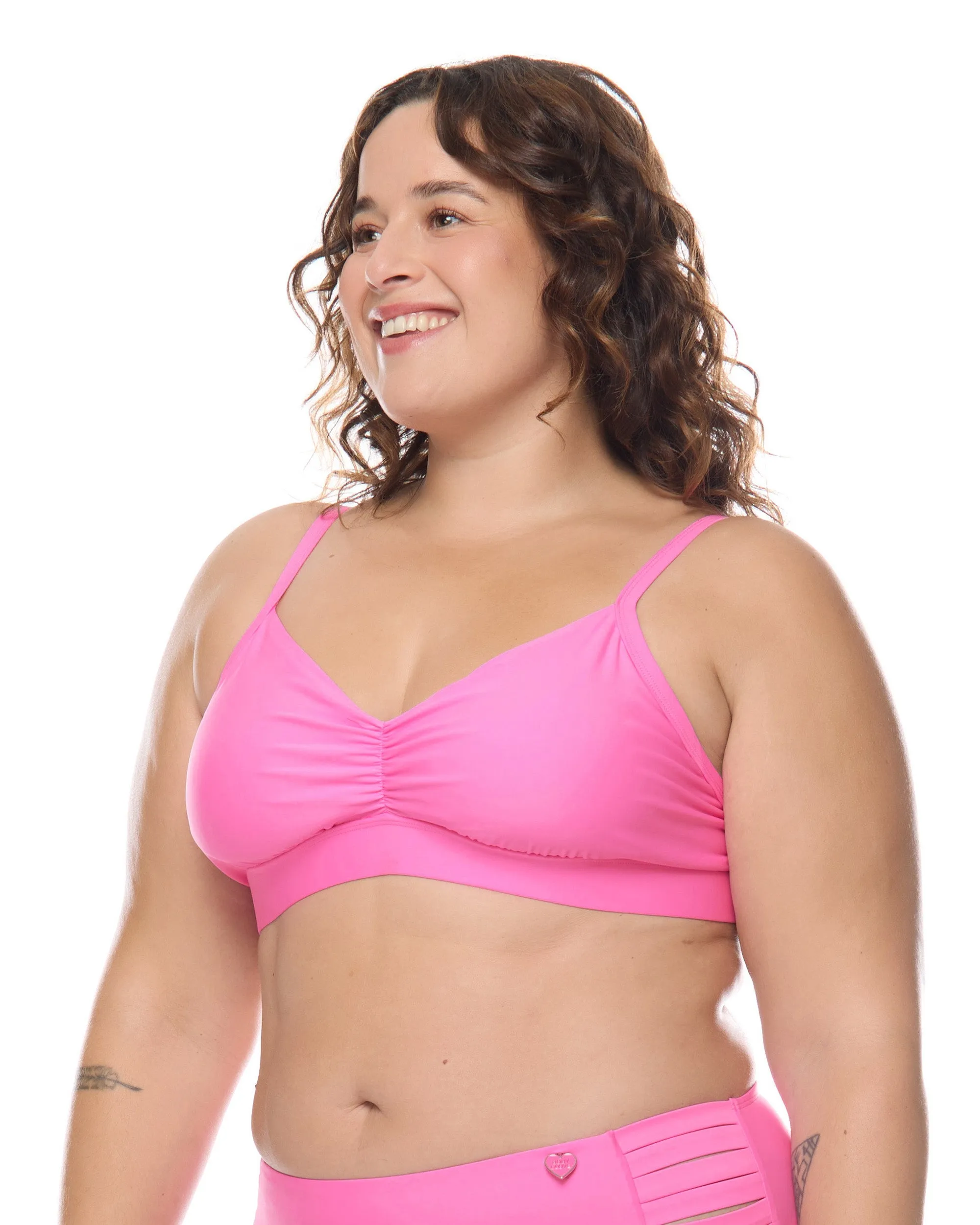 Smoothies Drew Plus Size Swim Top - Sugar Plum sold by Body Glove product image thumbnail 3