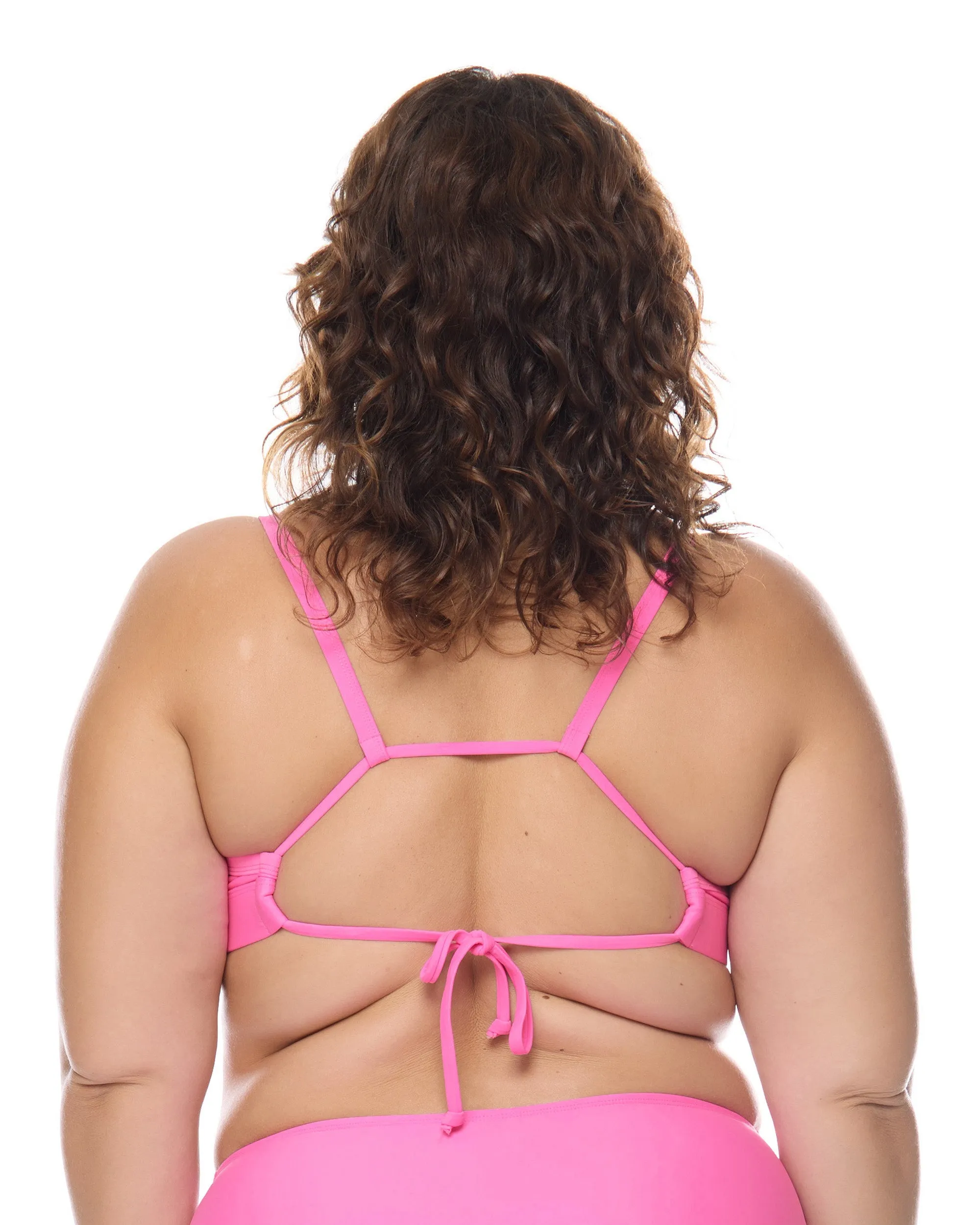 Smoothies Drew Plus Size Swim Top - Sugar Plum sold by Body Glove product image thumbnail 2