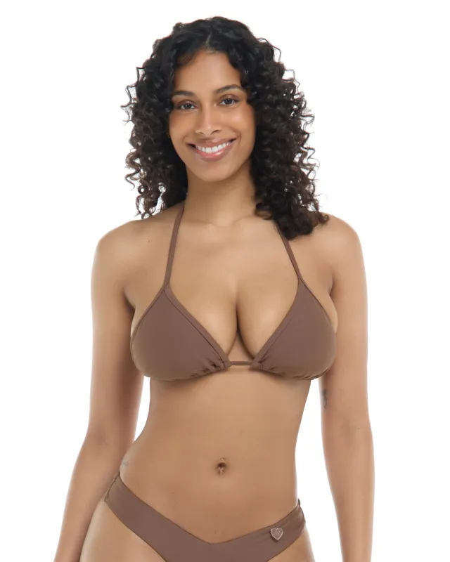 Smoothies Dita Triangle Bikini Top D - Latte sold by Body Glove