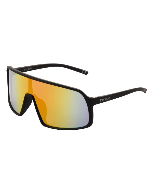 Sunlit Shield Sunglasses - Black sold by Body Glove