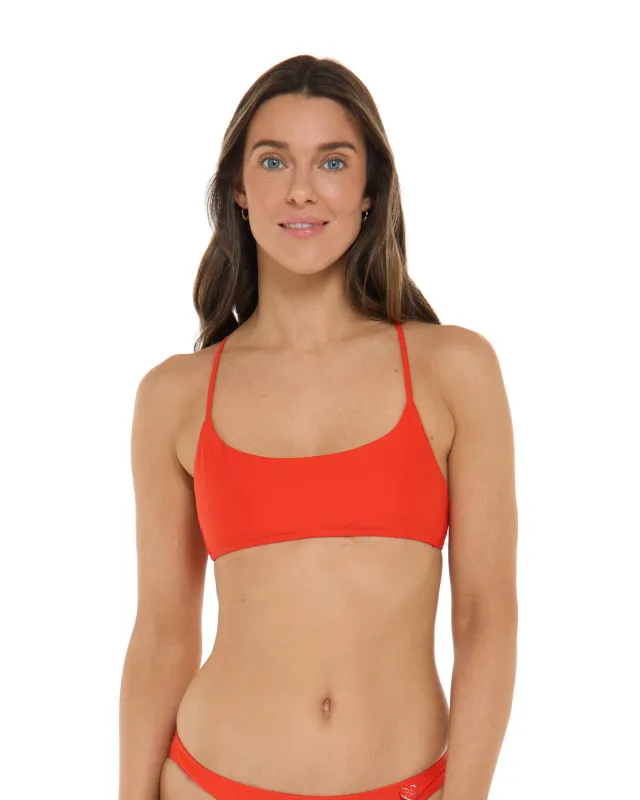 Smoothies Kimi Bralette Top - Poppy made by Body Glove