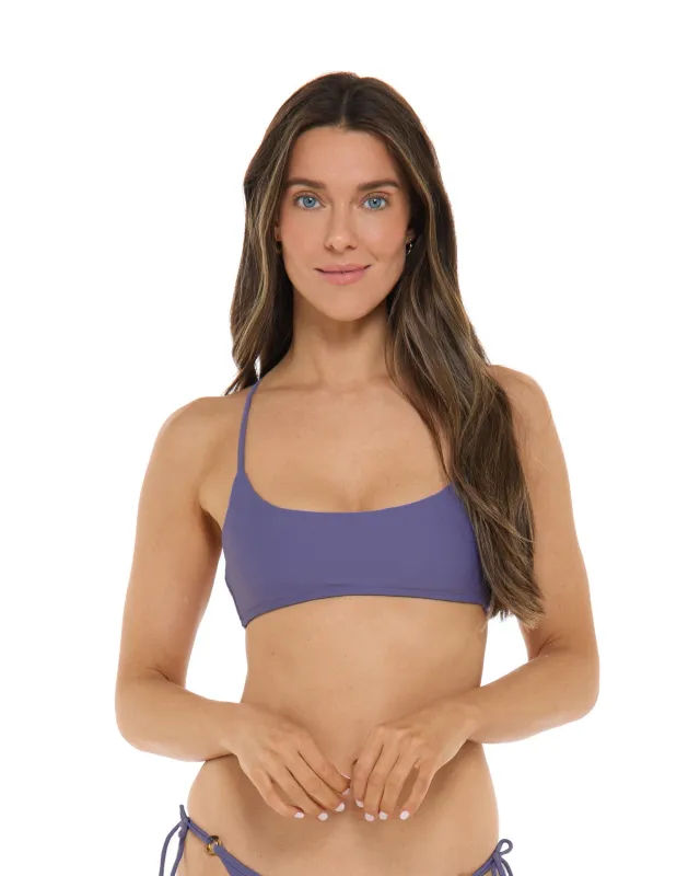 Smoothies Kimi Bralette Top - Iris sold by Body Glove