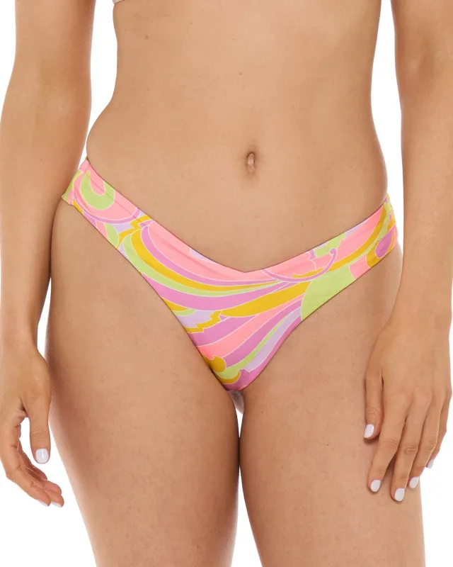 Sol Amarelo Kendal Bikini Bottom - Coral made by Body Glove