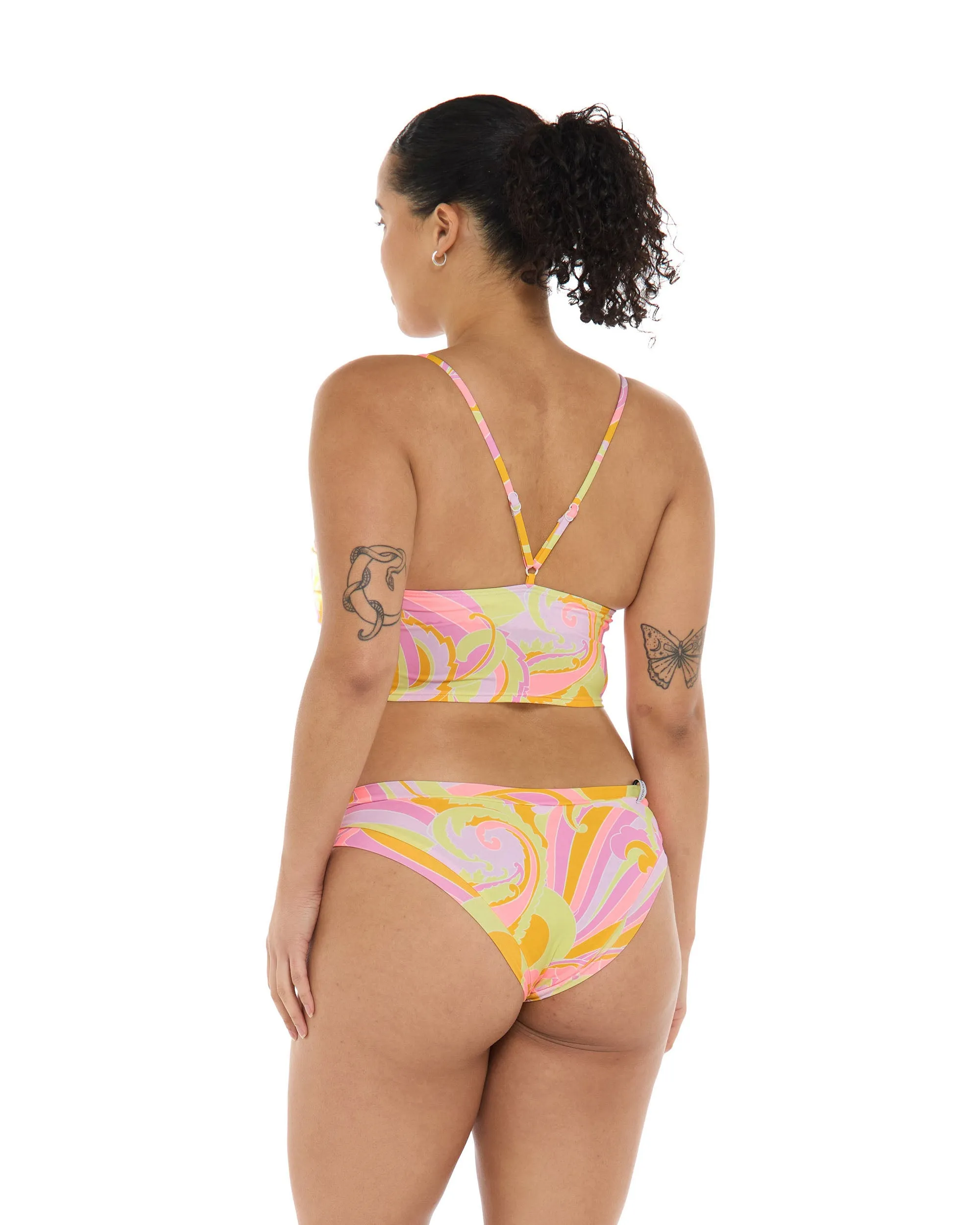 Sol Amarelo Audrey Low-Rise Bikini Bottom - Coral sold by Body Glove product image thumbnail 4