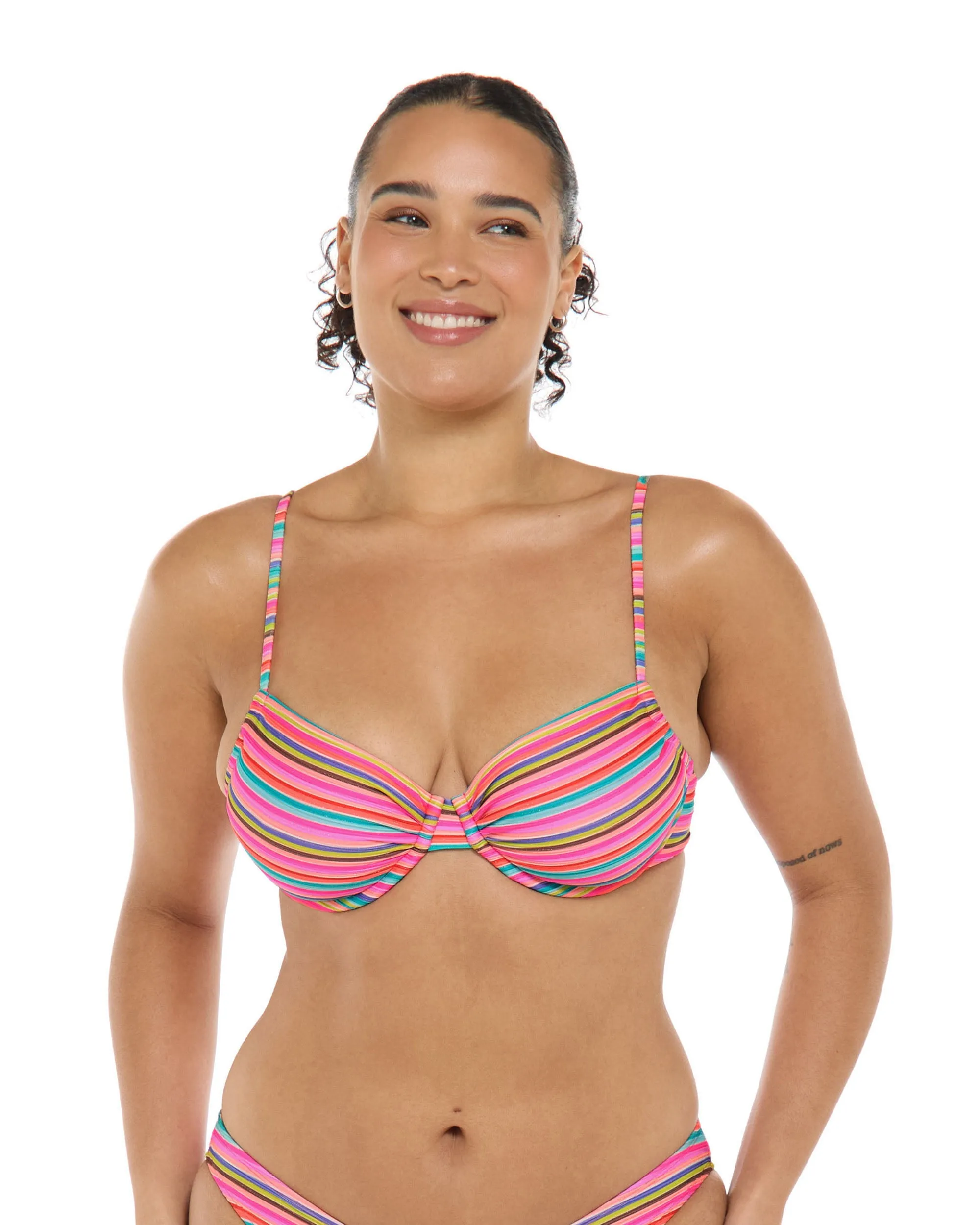 Shimmer Alice Underwire Bikini Top - Multi sold by Body Glove