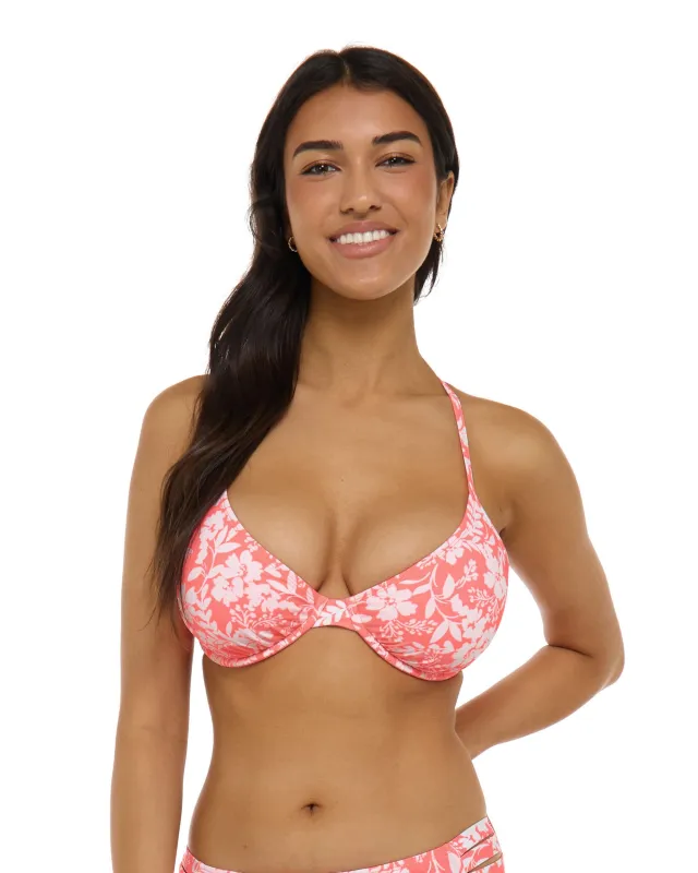 Blooms Solo D-F Cup Bikini Top - Sunkissed sold by Body Glove