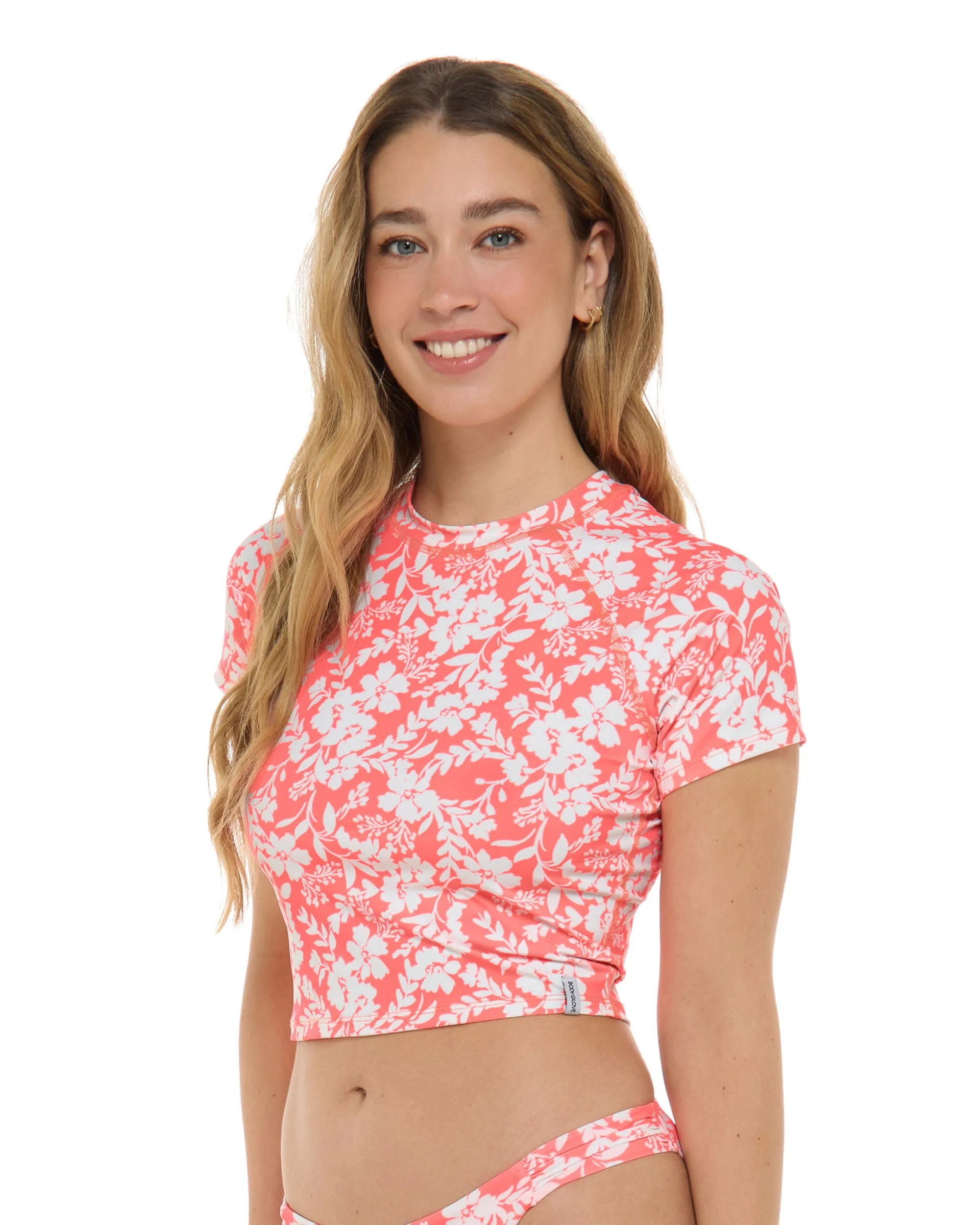 Blooms Rebel Crop Rashguard - Sunkissed sold by Body Glove product image thumbnail 3