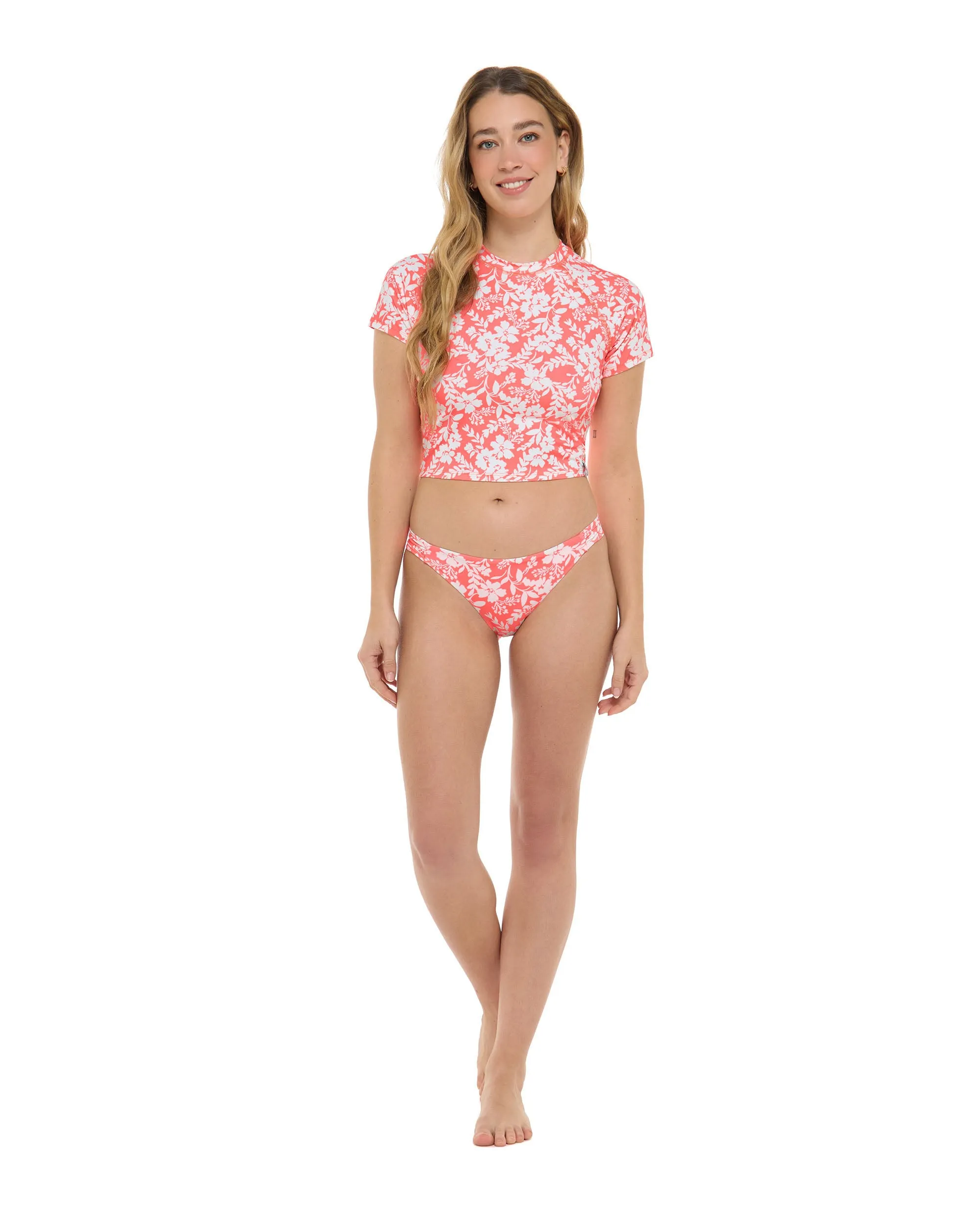 Blooms Rebel Crop Rashguard - Sunkissed sold by Body Glove product image thumbnail 4