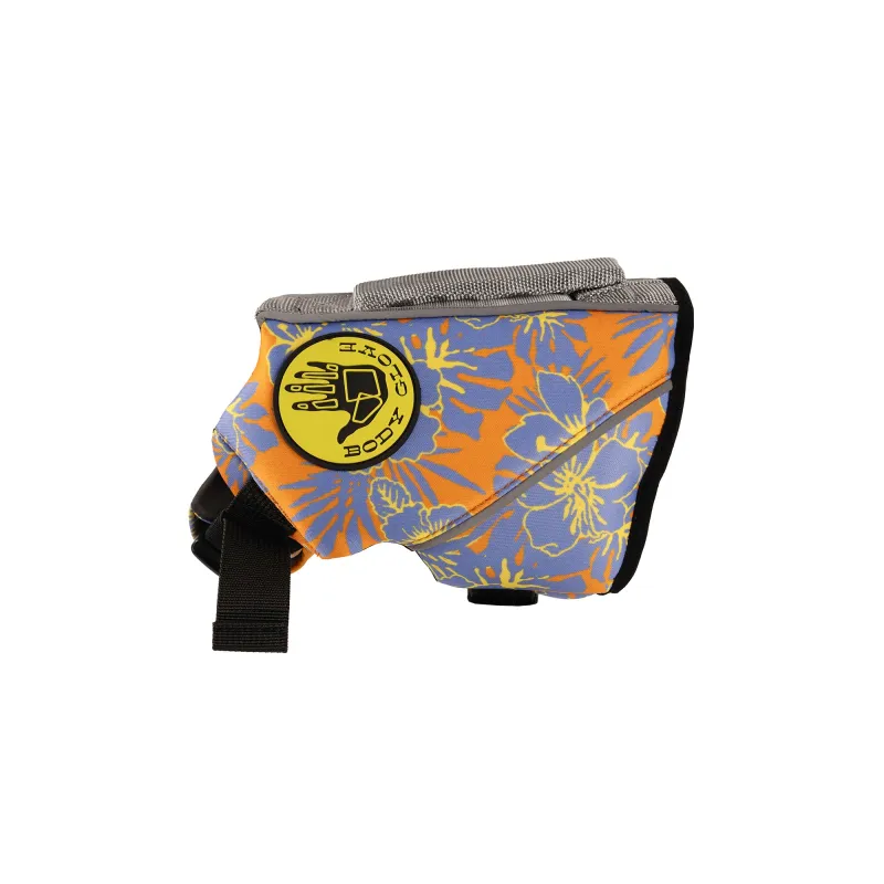 Floral Neoprene Pet Life Jacket - Floral Orange made by Body Glove