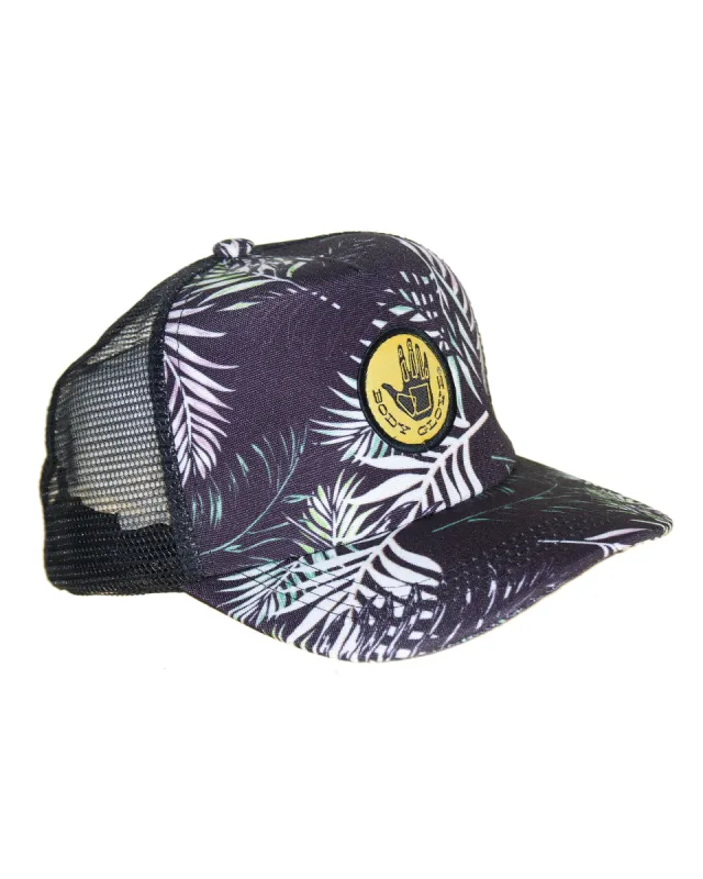 Printed Palm Trucker Hat - Multi sold by Body Glove