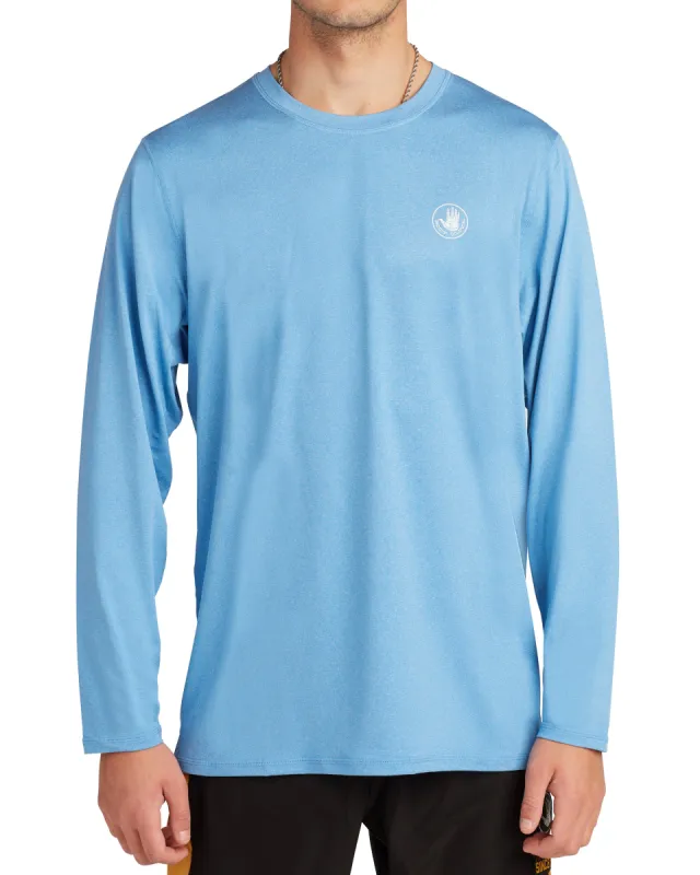 Offshore UPF Long-Sleeve Sun Shirt - Heather Blue sold by Body Glove