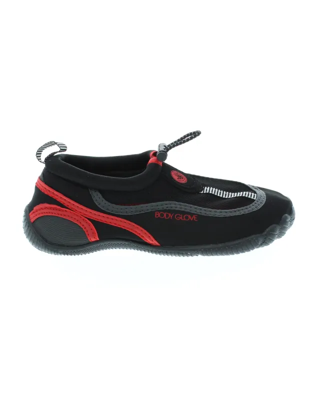 Boys' Youth Riverbreaker Water Shoes - Black/Grey/Red sold by Body Glove