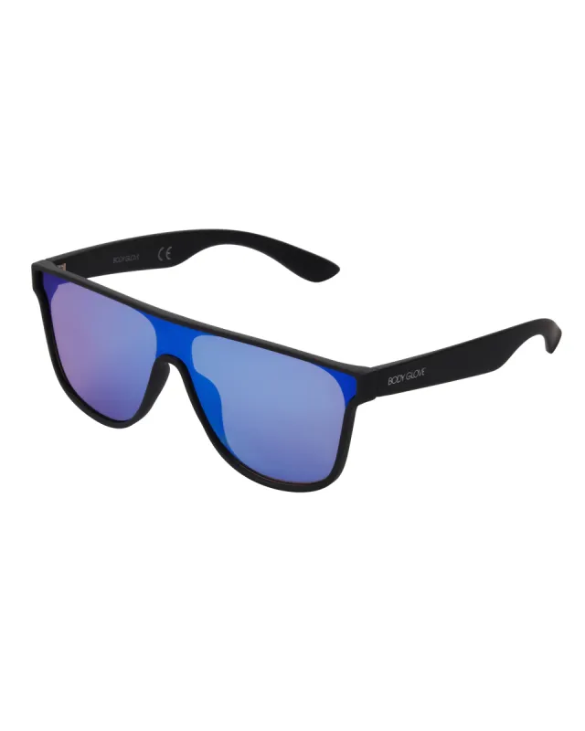 Toby Shield Sunglasses - Blue/Black sold by Body Glove