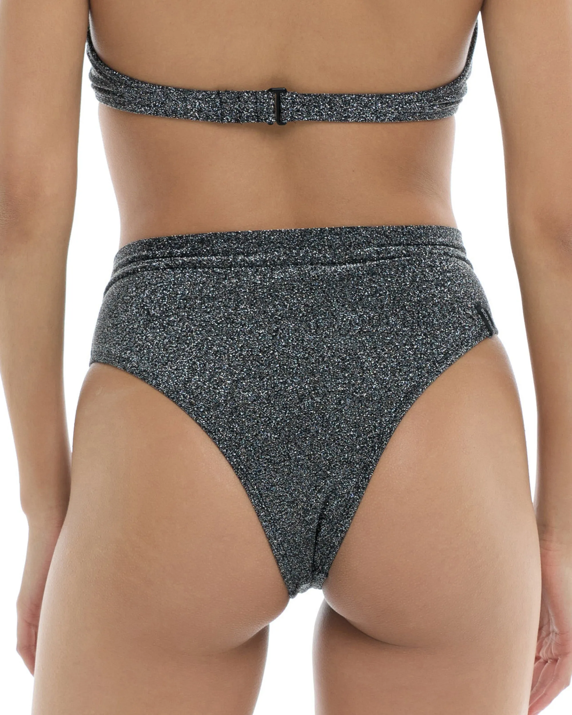 Stardust Marlee High-Waist Bikini Bottom - Black sold by Body Glove product image thumbnail 3