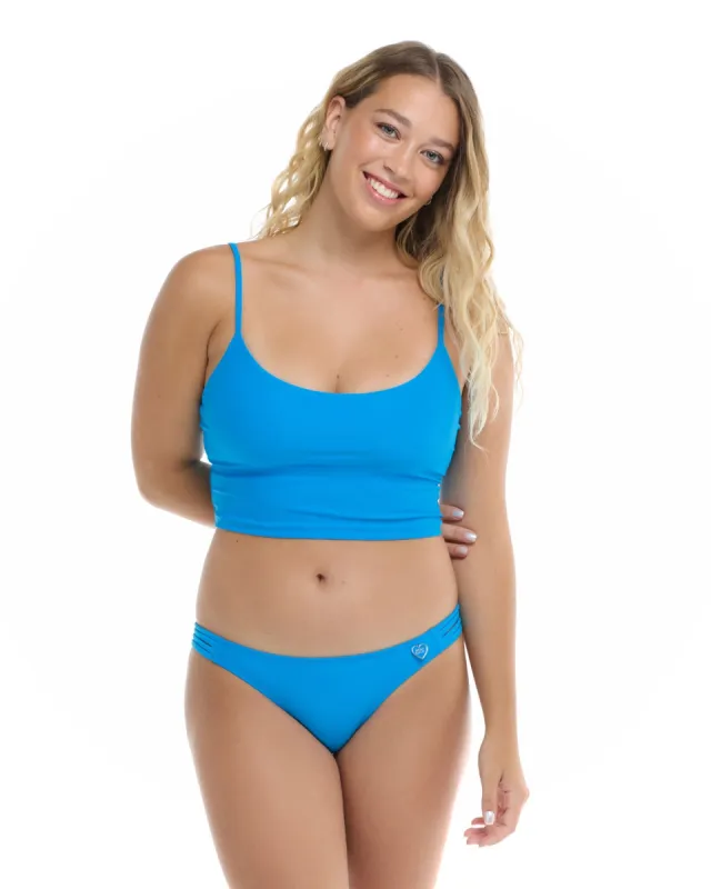 Smoothies Norah Swim Crop Top - Coastal sold by Body Glove