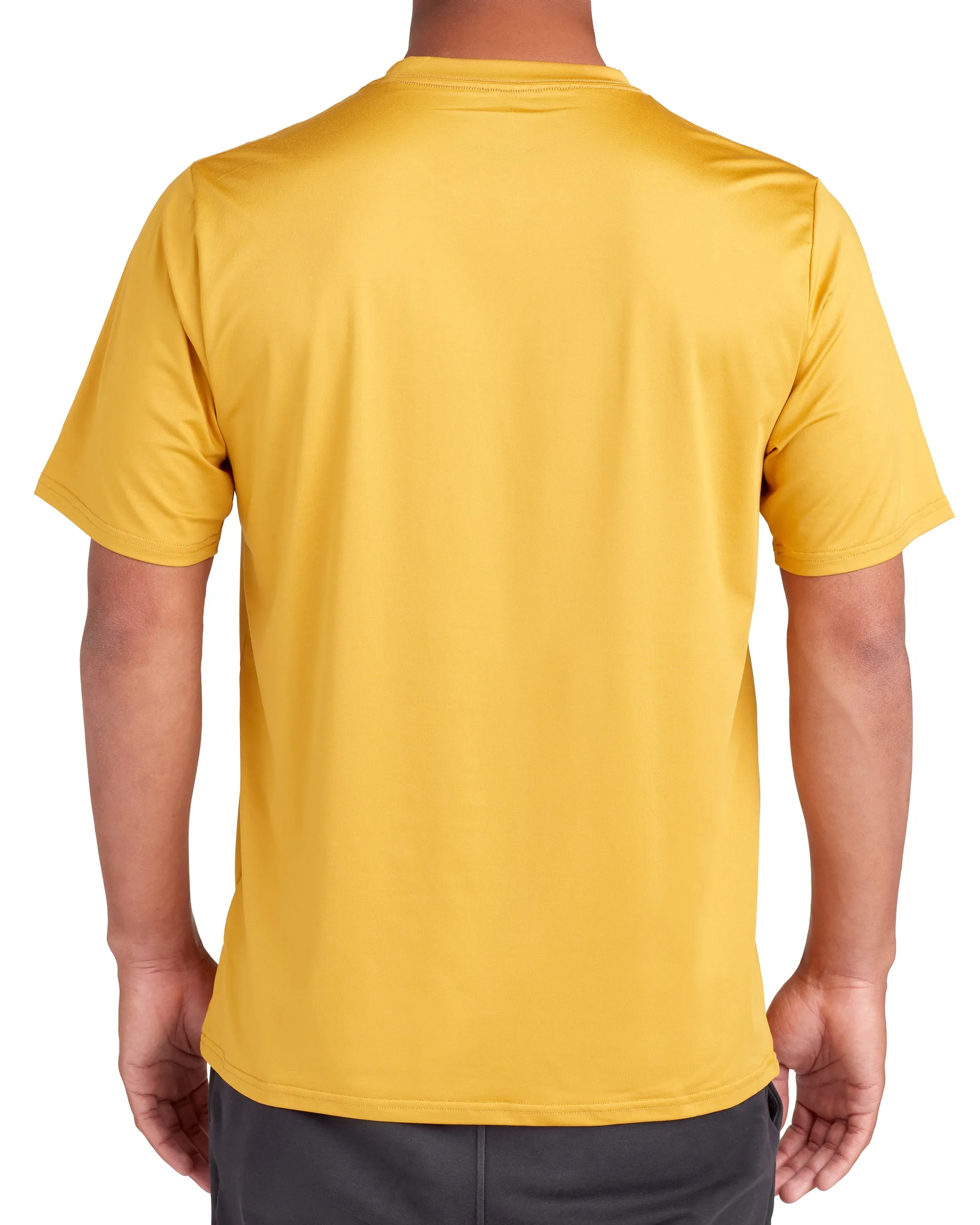 Short-Sleeved Pocket UPF 50+ T-Shirt - Mustard sold by Body Glove product image thumbnail 2