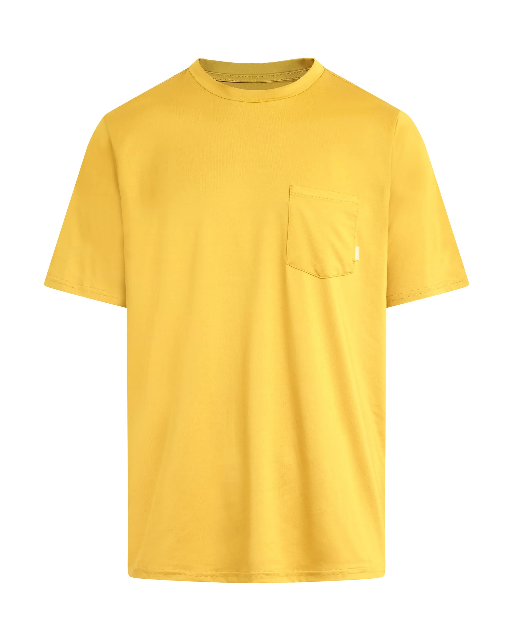 Short-Sleeved Pocket UPF 50+ T-Shirt - Mustard sold by Body Glove product image thumbnail 3