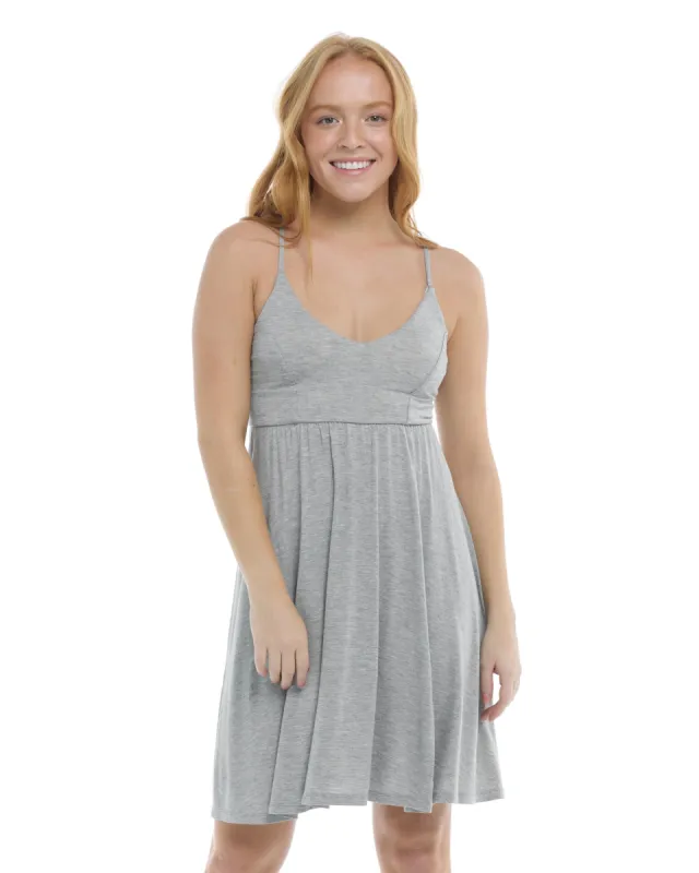 Ivy Cover-Up Dress - Heather Grey sold by Body Glove