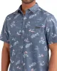 Island Vibe Button-Up Shirt - Navy sold by Body Glove
