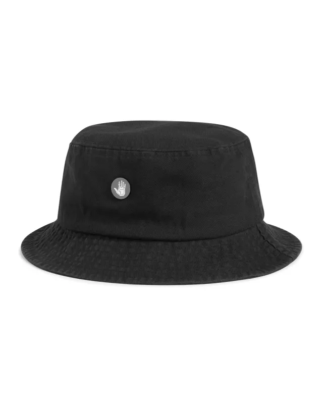 Tati x Body Glove Hand Logo Bucket Hat - Black sold by Body Glove