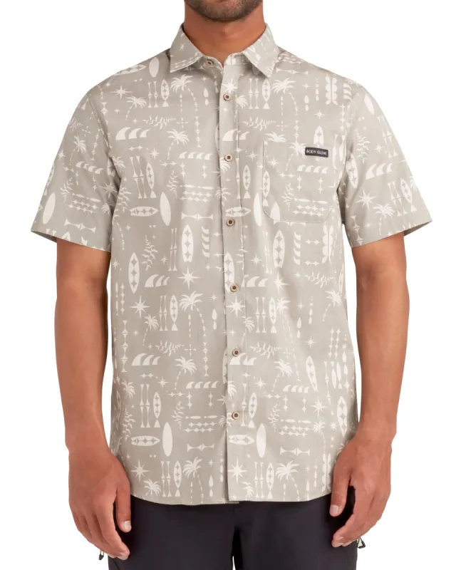 Outrigger Button-Up Shirt - Natural sold by Body Glove