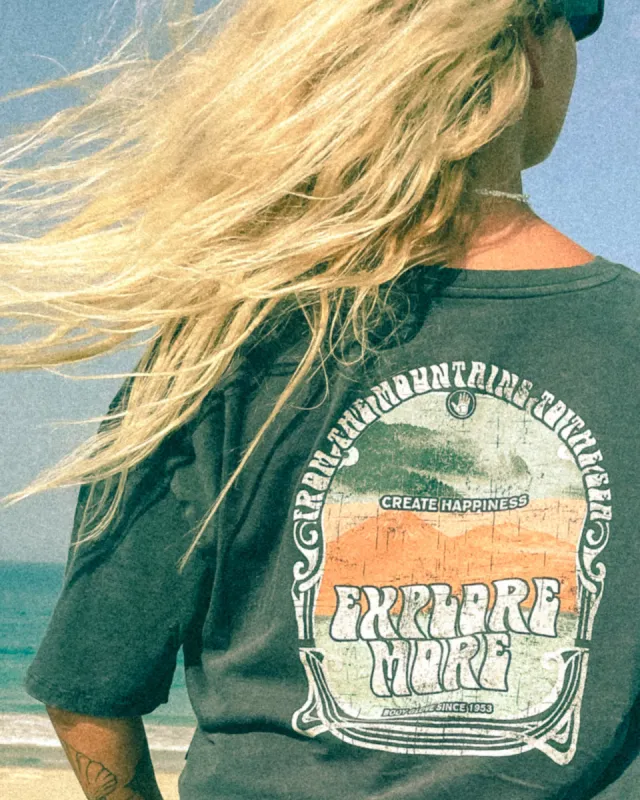 Women's Explore Tee - Black sold by Body Glove