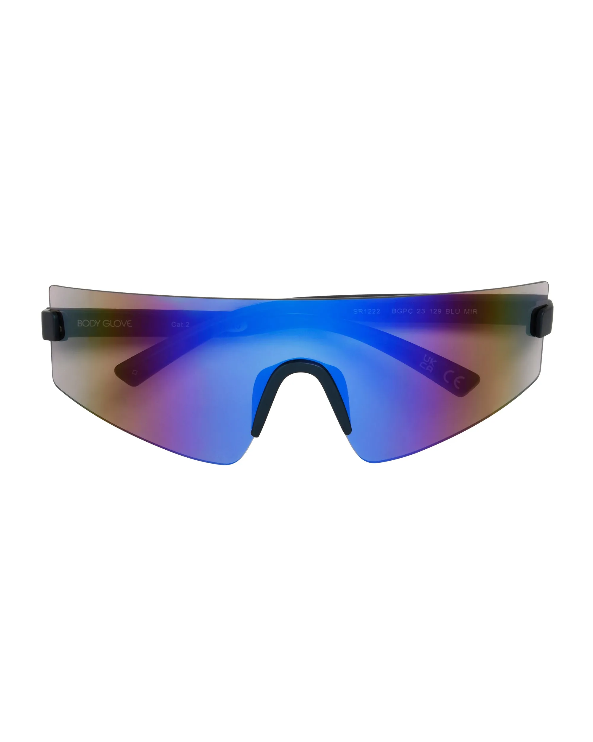 Vibez Rimless Shield Sunglasses - Teal sold by Body Glove product image thumbnail 5
