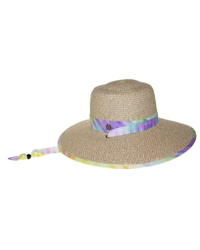 Straw Lifeguard Hat - Kaleidoscope sold by Body Glove