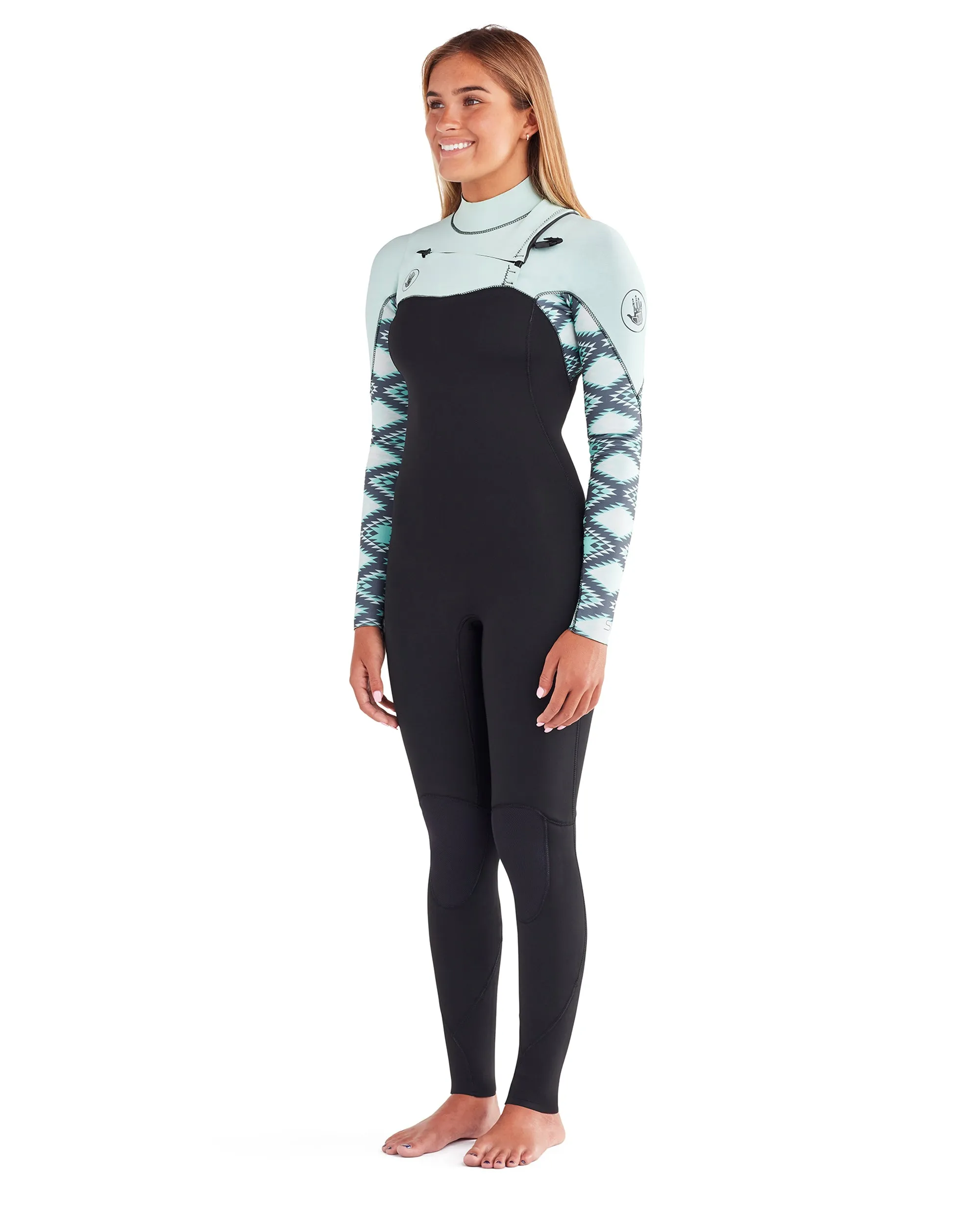 Stellar 3/2mm Women's Chest Zip Fullsuit - Tribal sold by Body Glove
