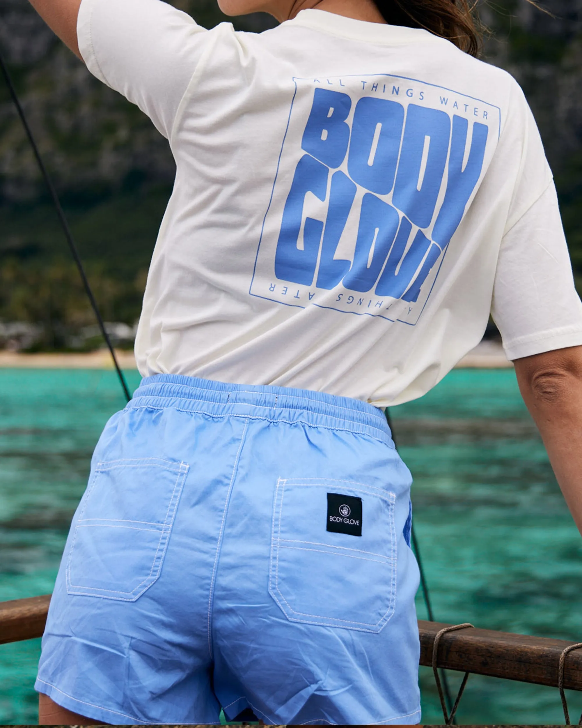 All Things Water T-Shirt - Cream sold by Body Glove product image thumbnail 5