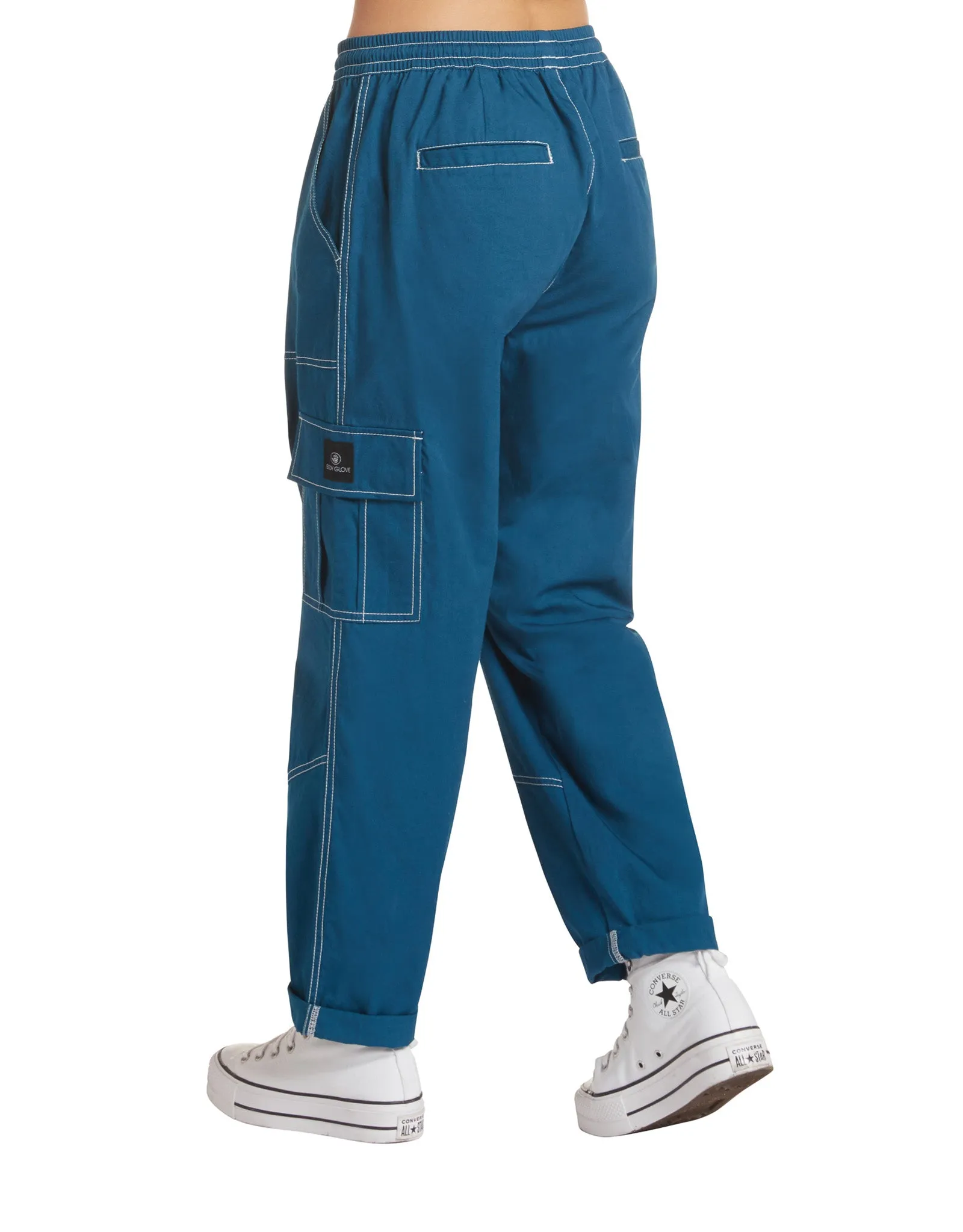 Camelia Mid-Rise Cargo Pants - Navy sold by Body Glove product image thumbnail 2