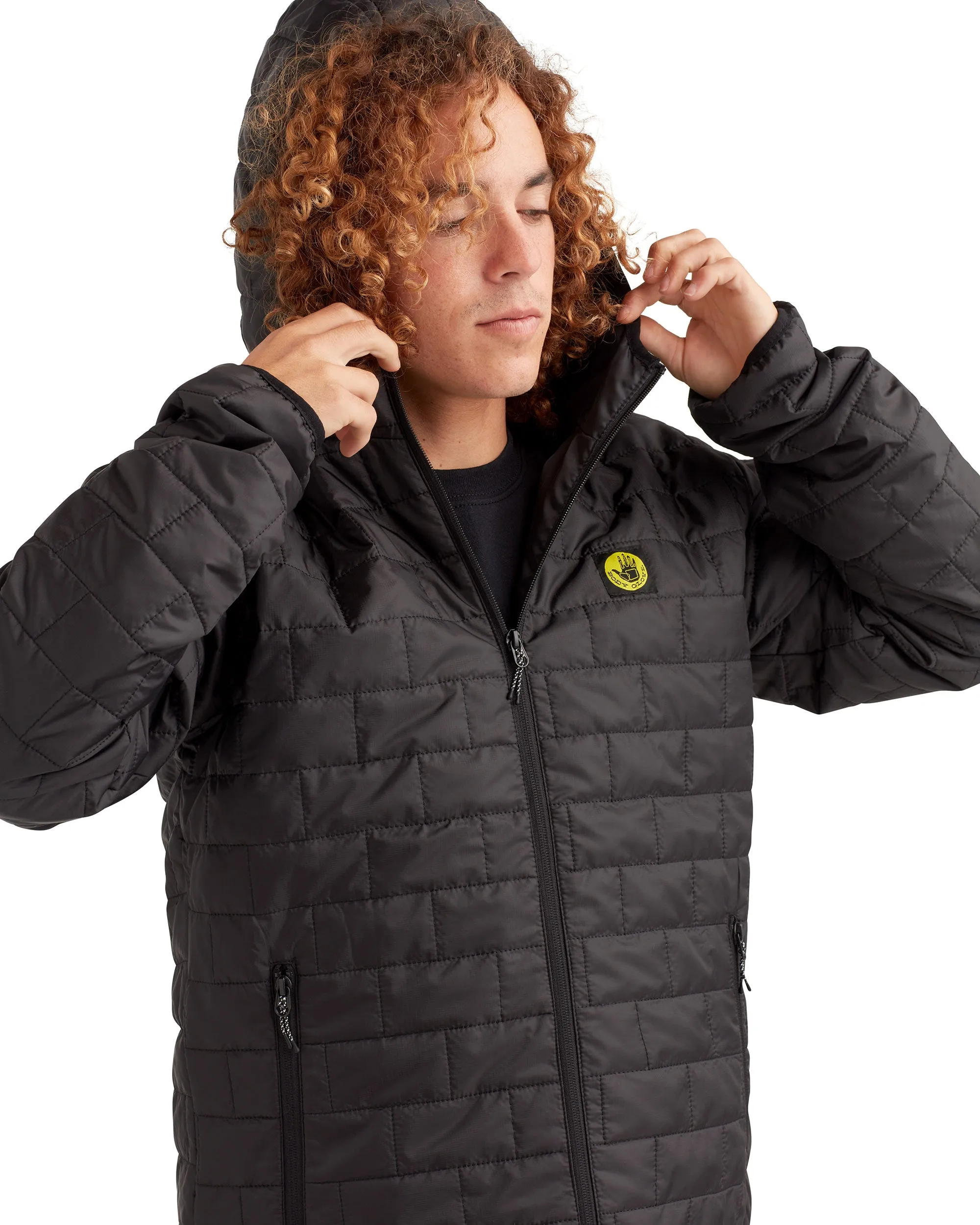 Heritage Hooded Puffer Jacket - Black sold by Body Glove product image thumbnail 3