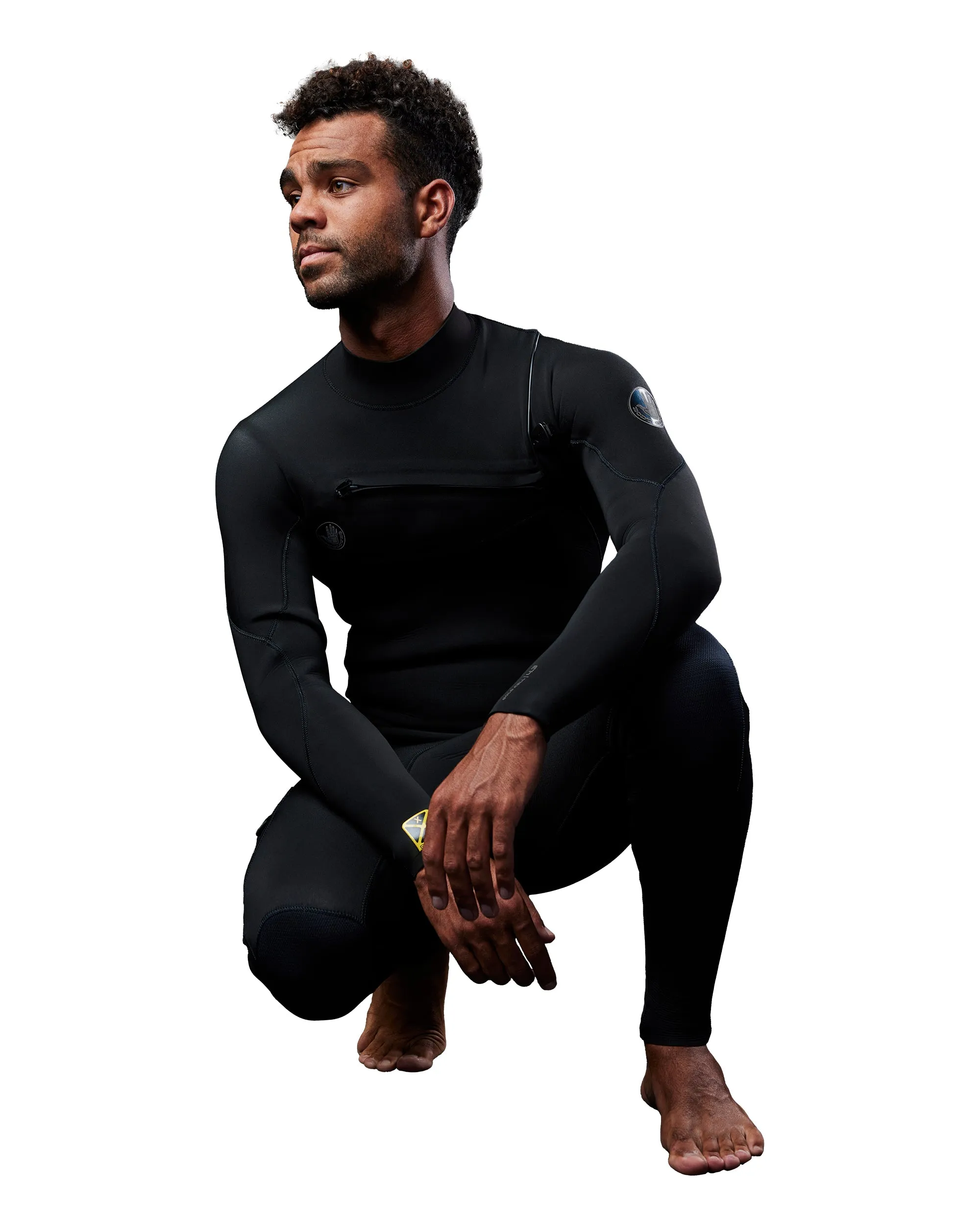 Men's Gold Cell 2/2mm Slant Zip Fullsuit - Black sold by Body Glove product image thumbnail 5