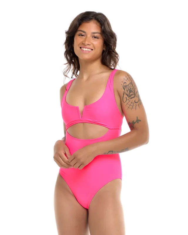 Smoothies Eli One-Piece Swimsuit - Bubble Gum sold by Body Glove