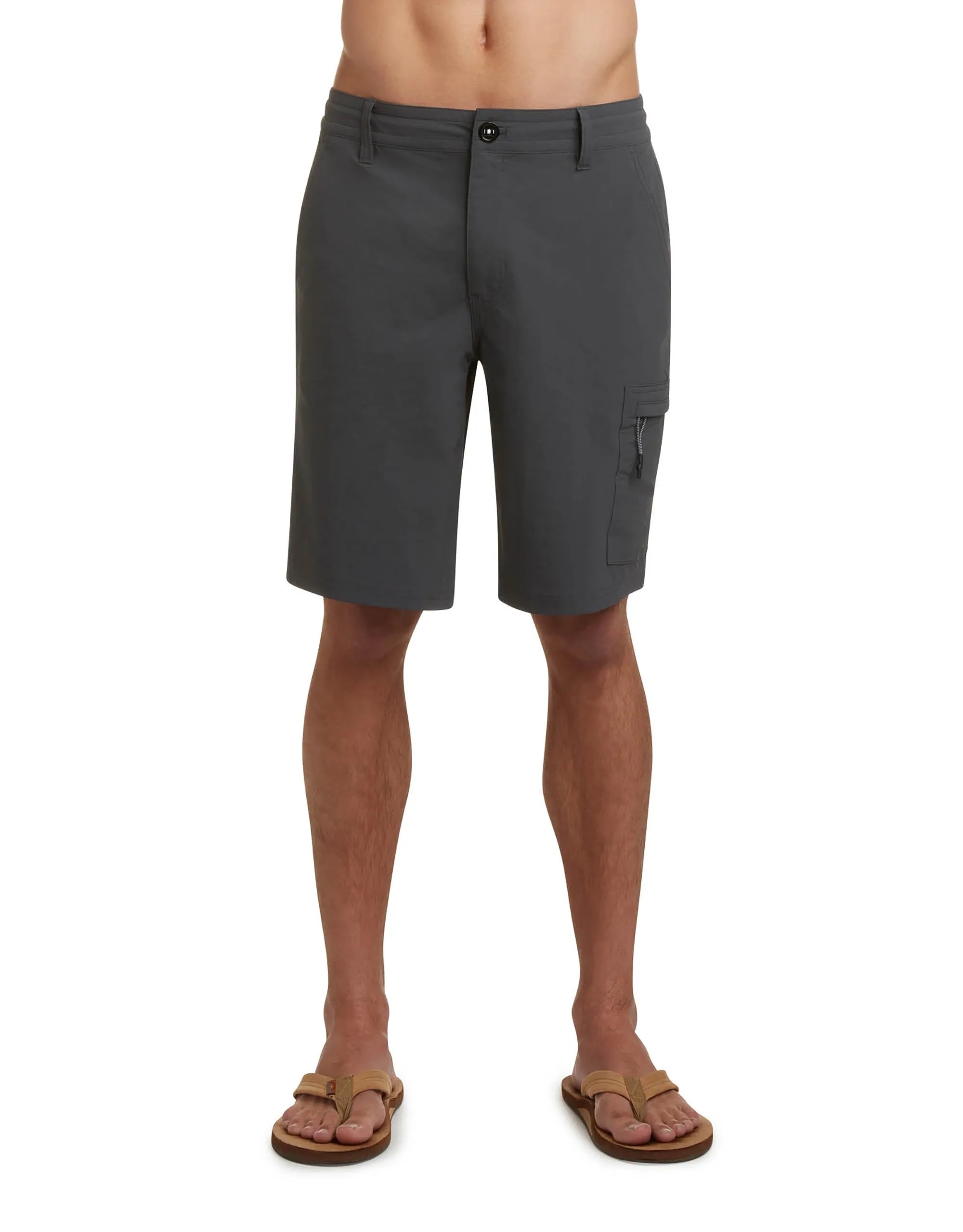 Mariner 19" Hybrid Shorts - Charcoal sold by Body Glove