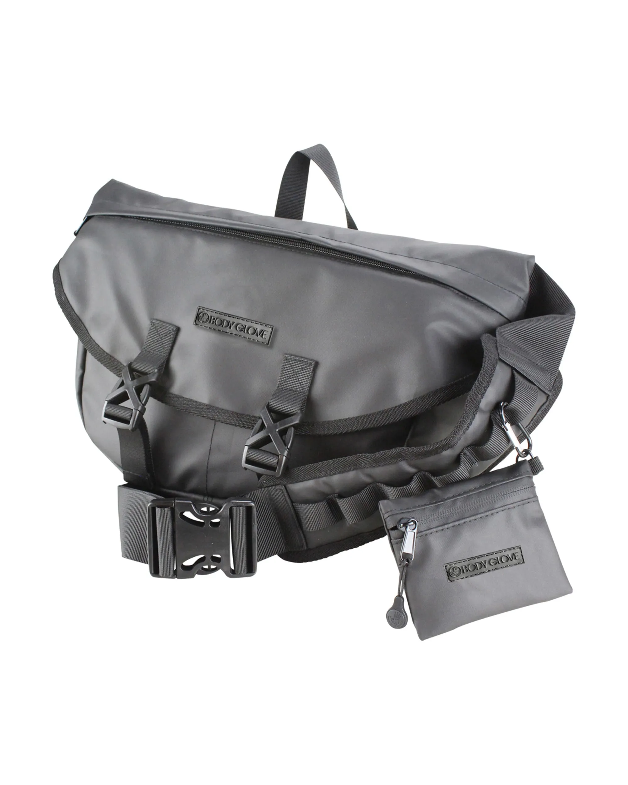 Taluca Messenger with Pouch - Black sold by Body Glove