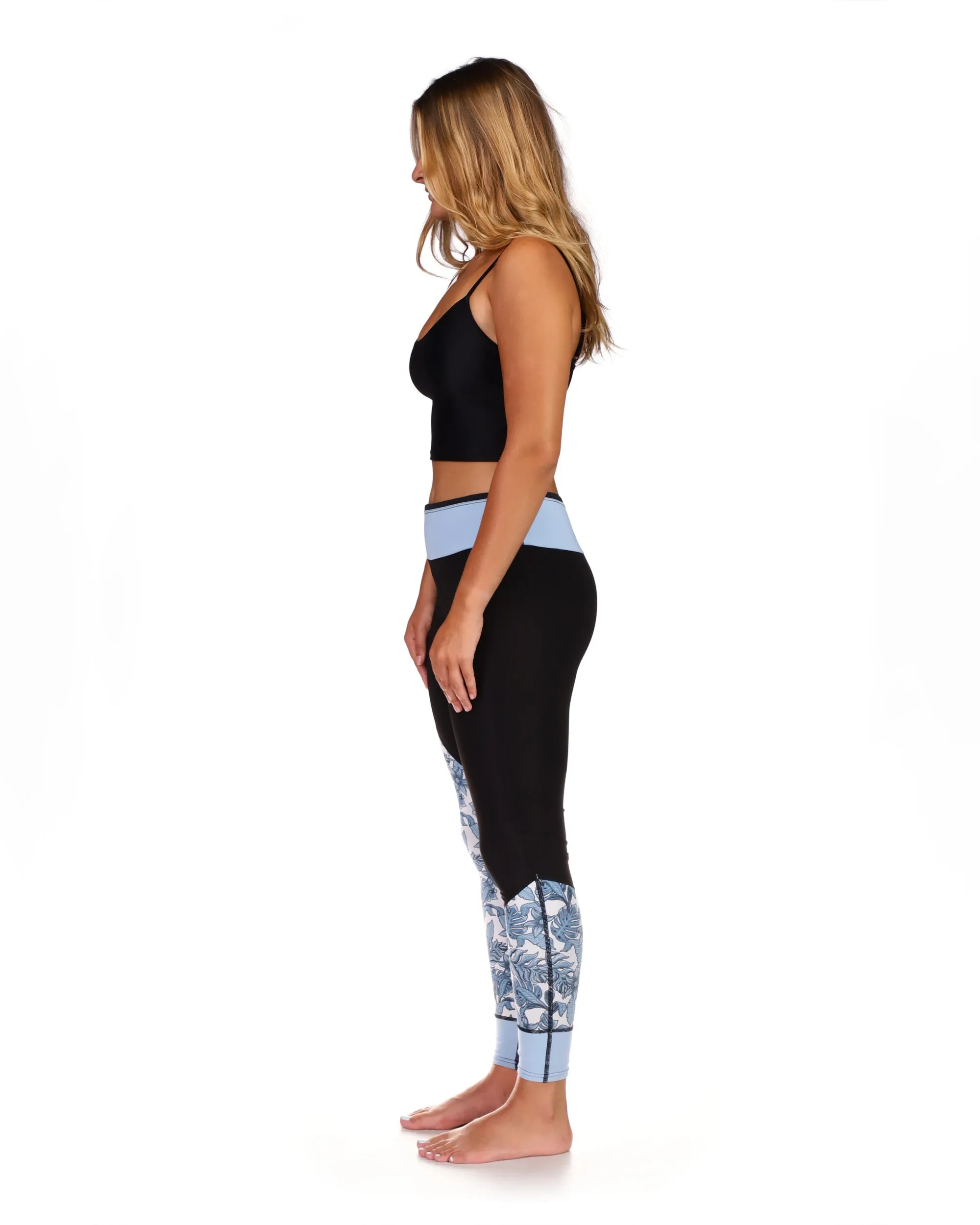 Stellar 2mm Capri Pant - Blue/Black Print sold by Body Glove product image thumbnail 2