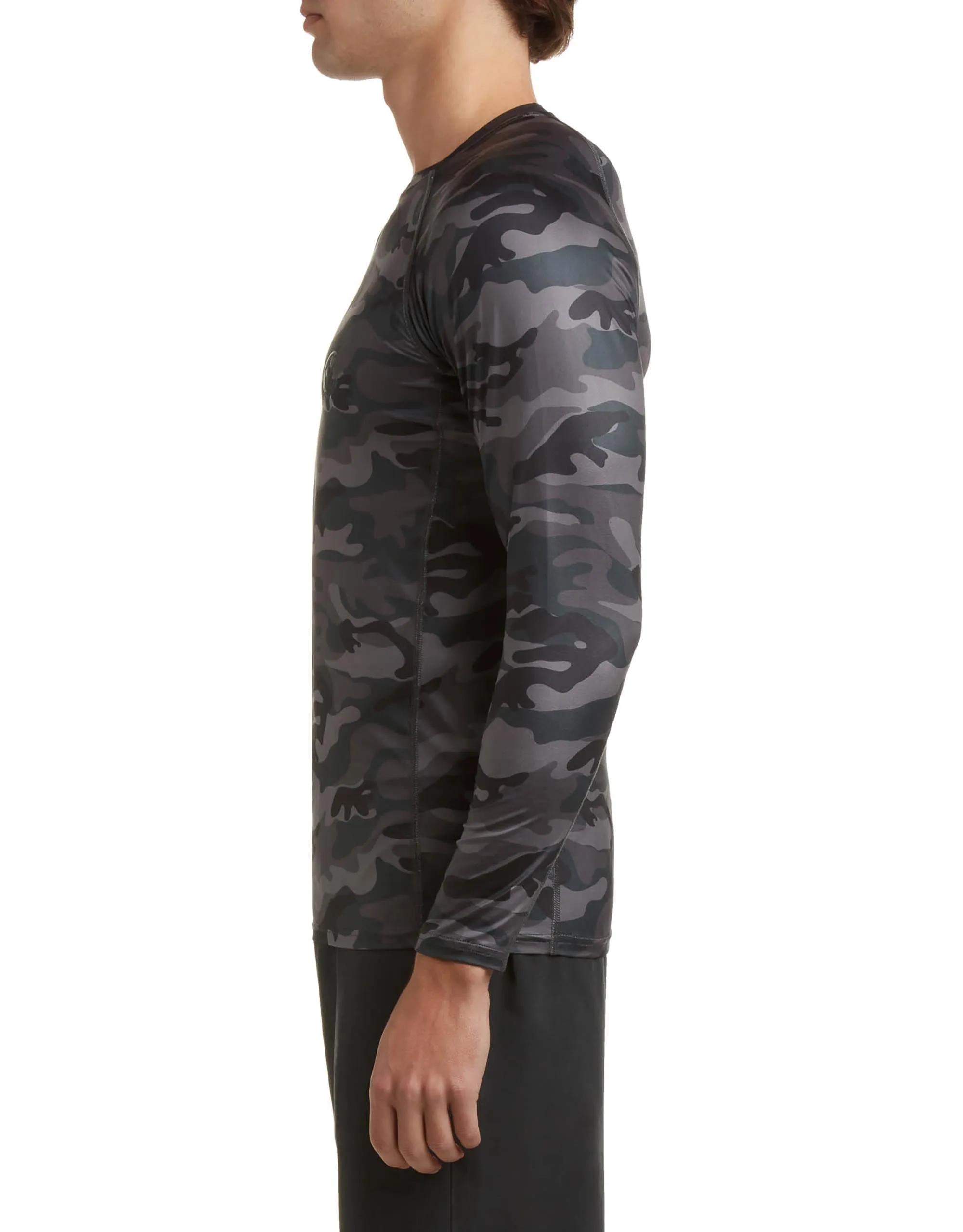Catalina UPF Long-Sleeve Sun Shirt - Black Camo sold by Body Glove product image thumbnail 2