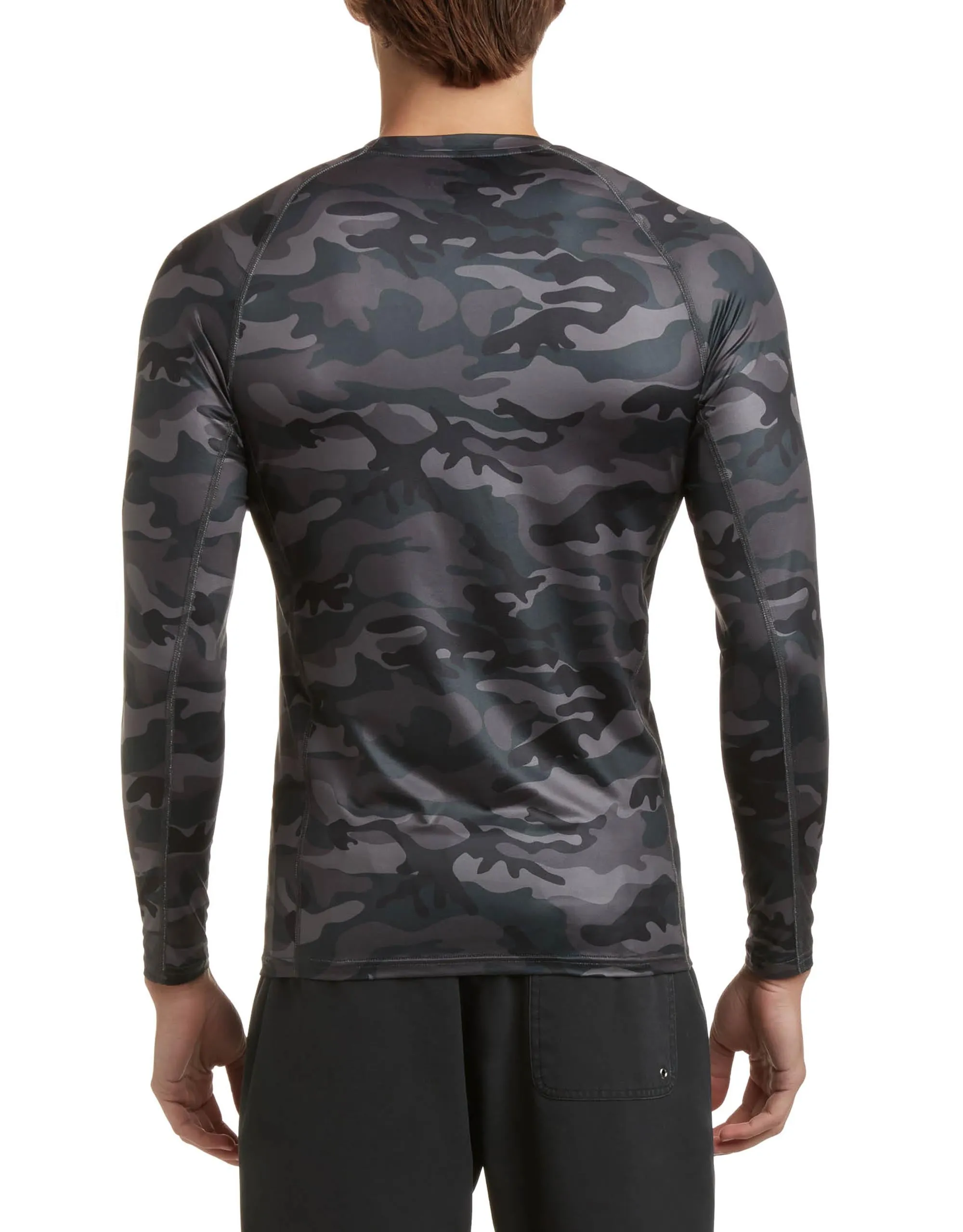 Catalina UPF Long-Sleeve Sun Shirt - Black Camo sold by Body Glove product image thumbnail 3